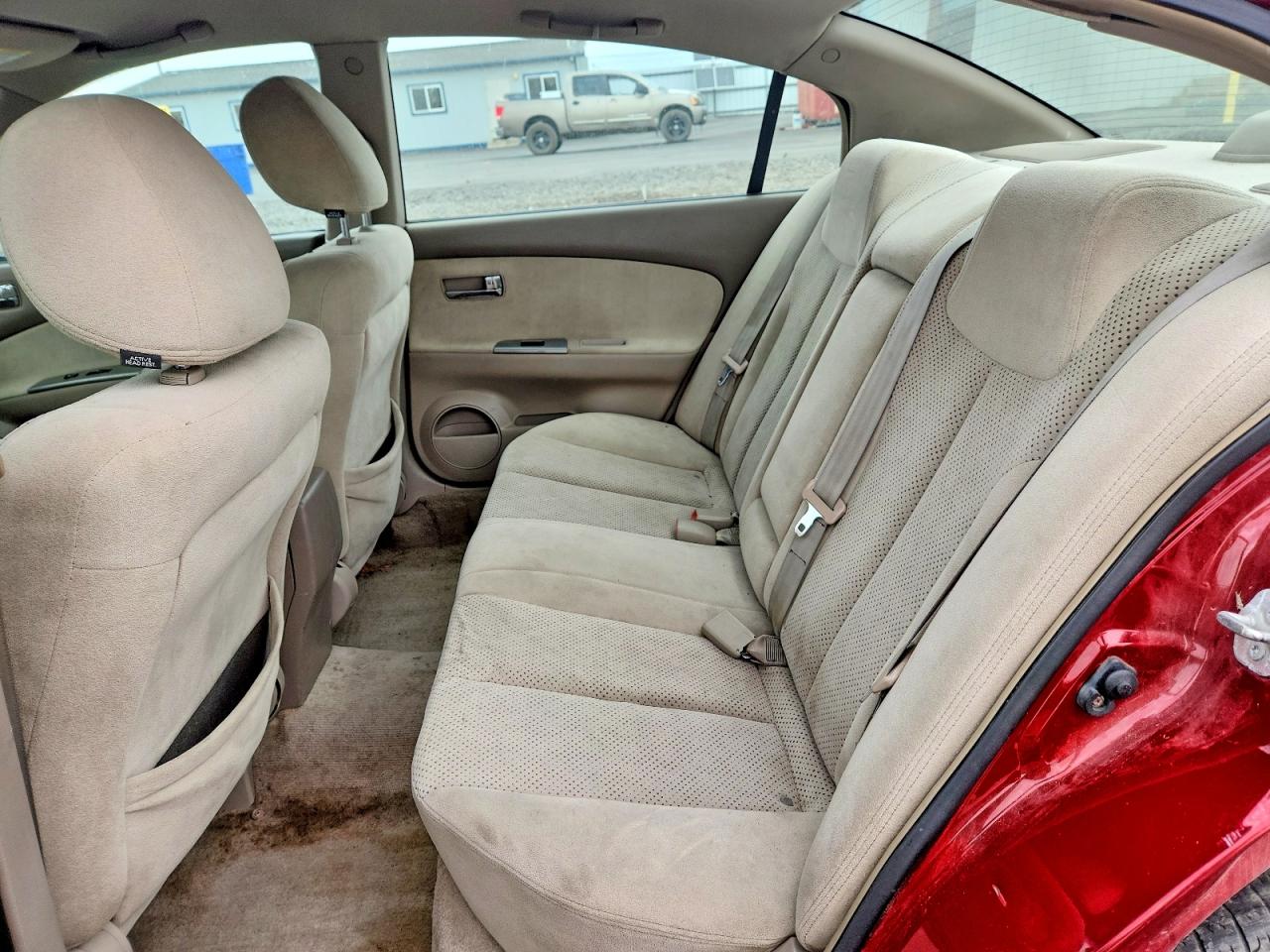 2005 Nissan Altima 2.5 Красный vin: 1N4AL11D15N458679