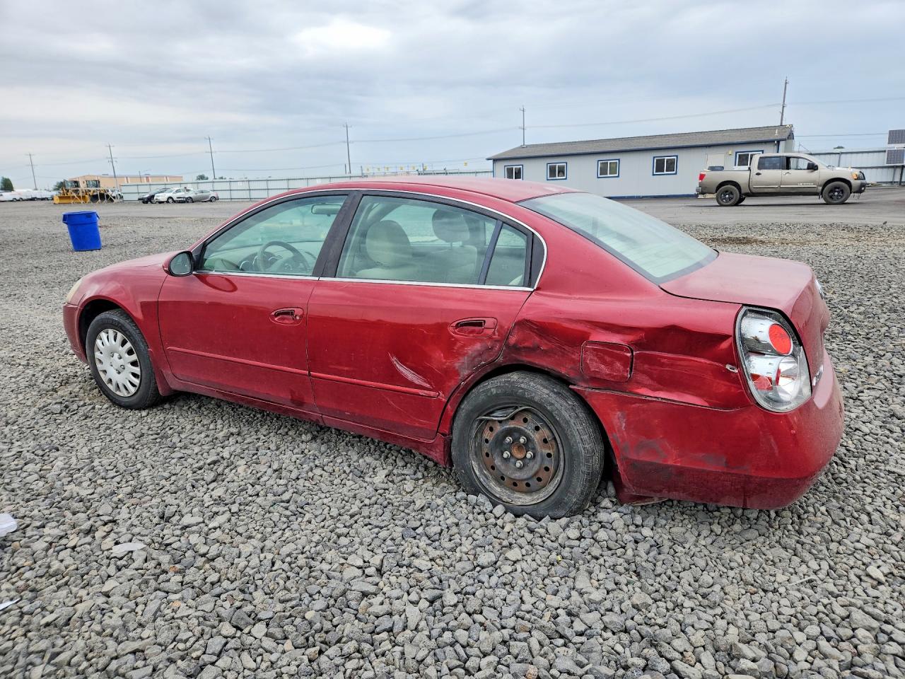 2005 Nissan Altima 2.5 Красный vin: 1N4AL11D15N458679