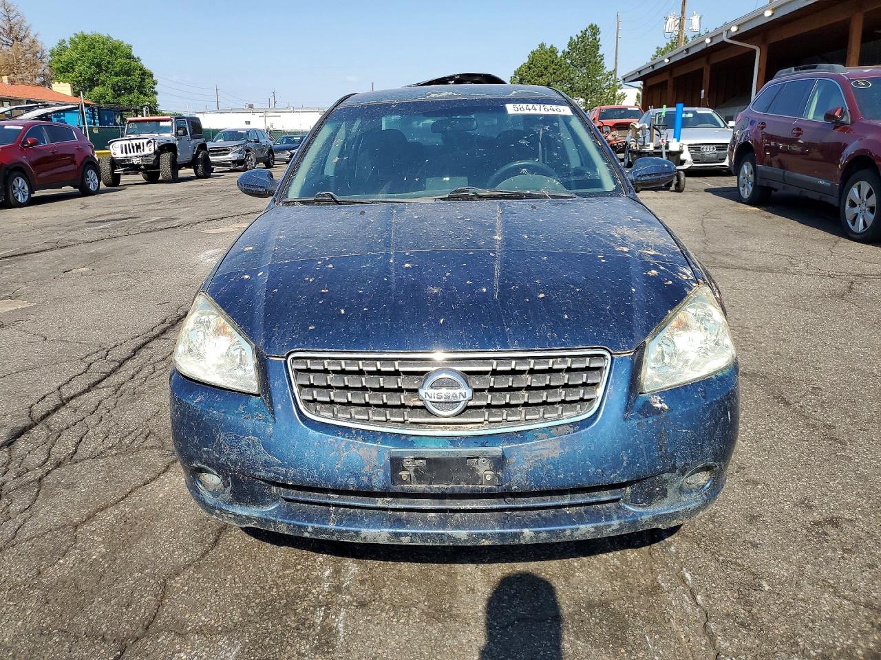 2005 Nissan Altima 2.5 Синий vin: 1N4AL11D15N900540