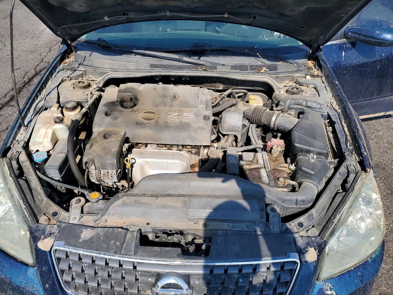 2005 Nissan Altima 2.5 Синий vin: 1N4AL11D15N900540