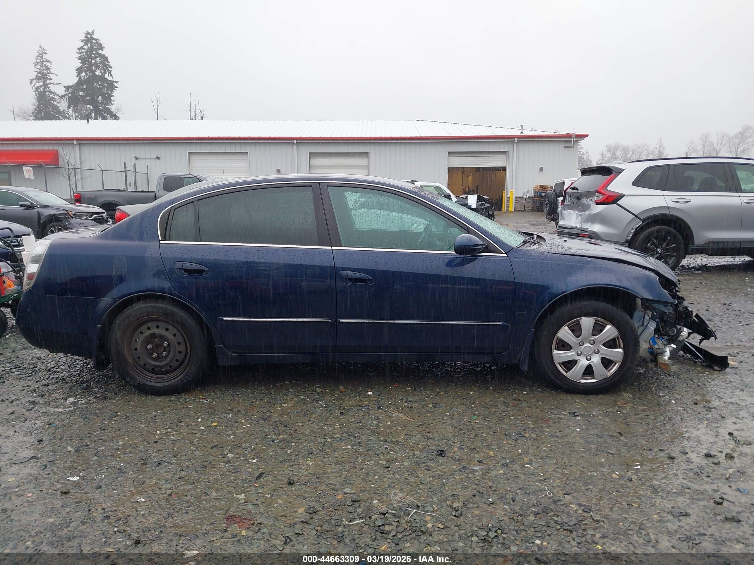 2006 Nissan Altima 2.5 S Navy vin: 1N4AL11D16C109129
