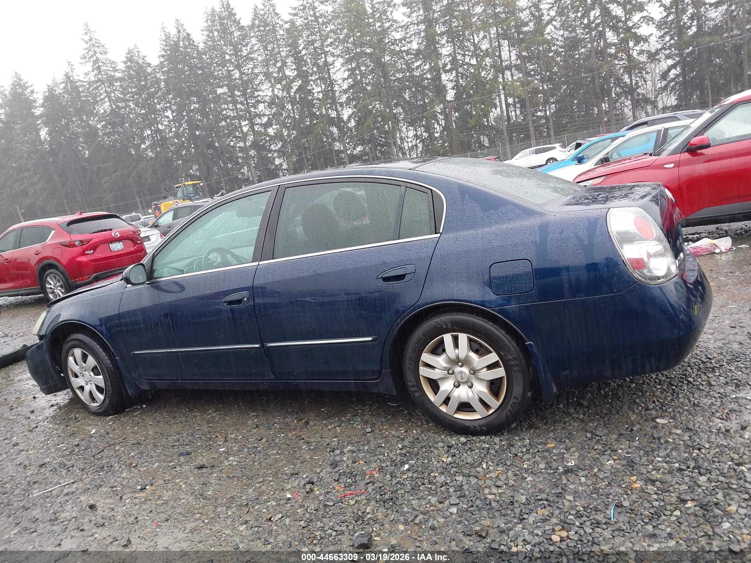 2006 Nissan Altima 2.5 S Navy vin: 1N4AL11D16C109129