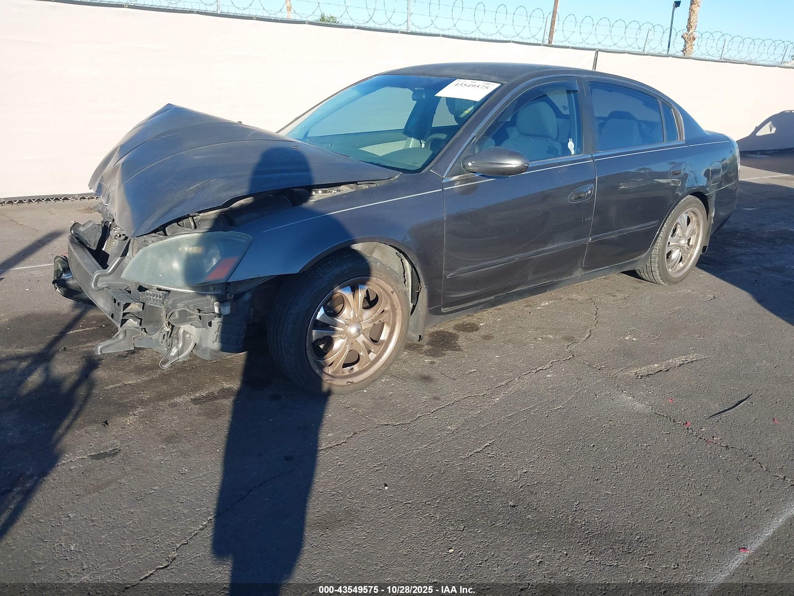 2006 Nissan Altima 2.5 S Gray vin: 1N4AL11D16C140252