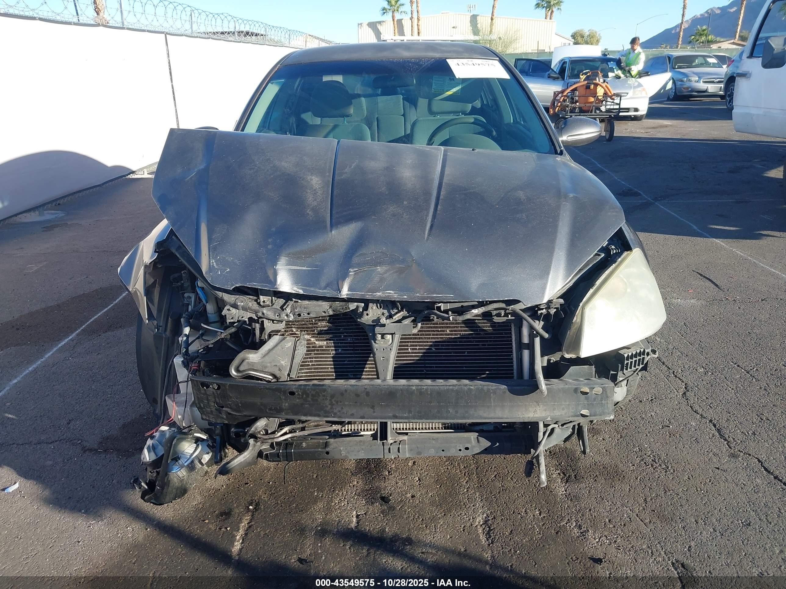 2006 Nissan Altima 2.5 S Gray vin: 1N4AL11D16C140252