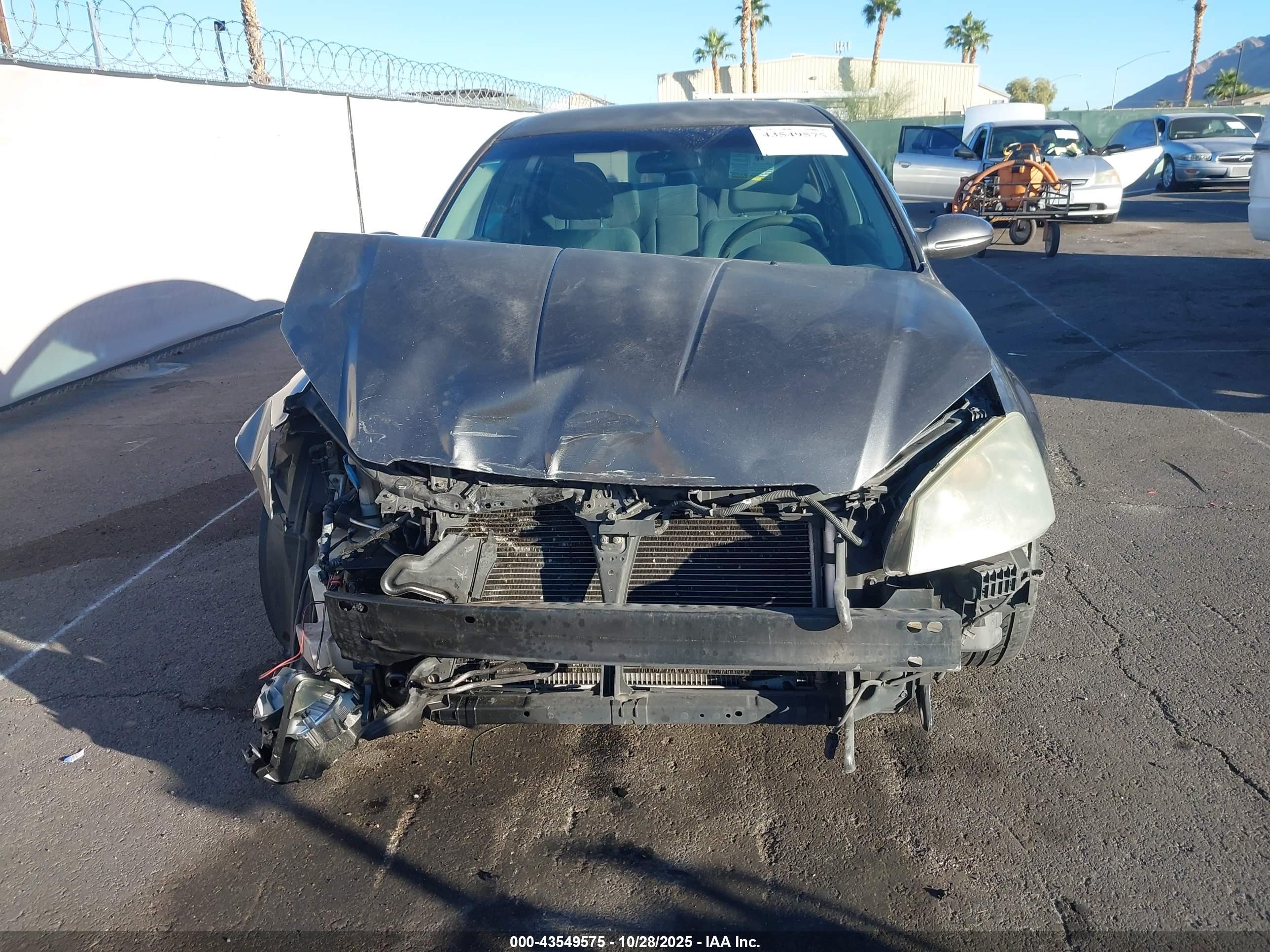 2006 Nissan Altima 2.5 S Gray vin: 1N4AL11D16C140252