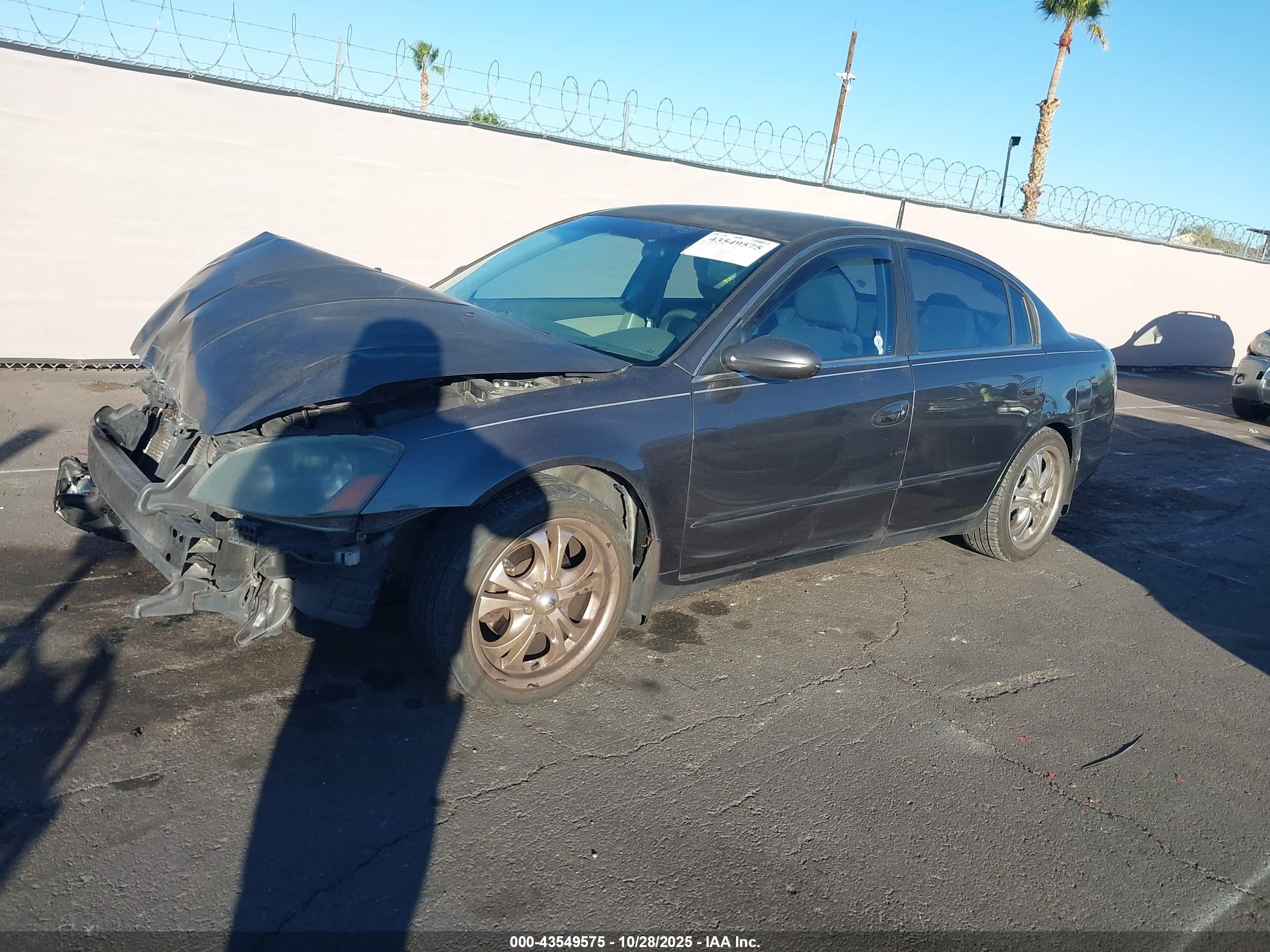 2006 Nissan Altima 2.5 S Gray vin: 1N4AL11D16C140252