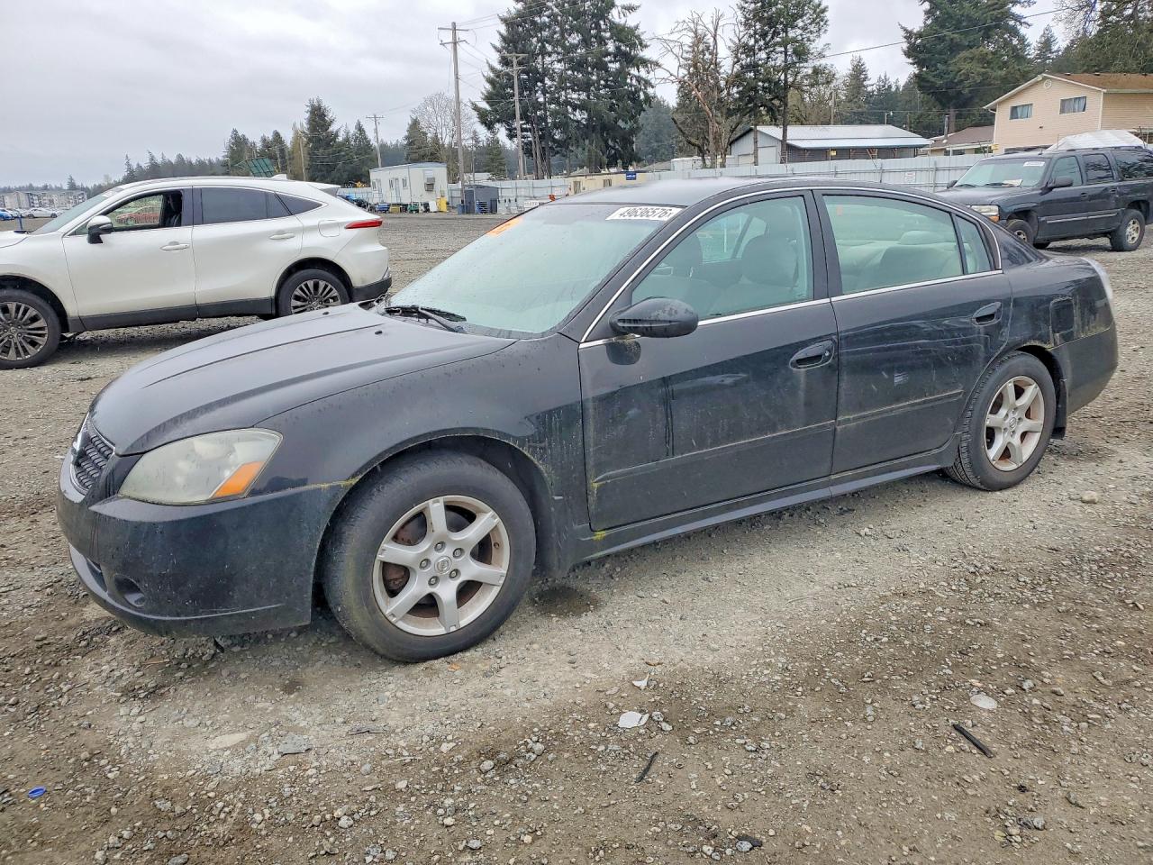 2006 Nissan Altima 2.5 Black vin: 1N4AL11D16C252209