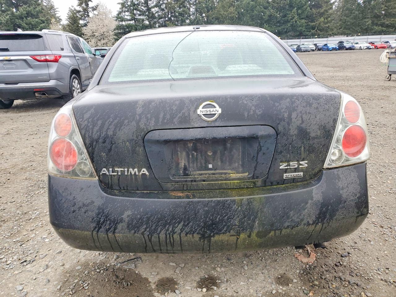 2006 Nissan Altima 2.5 Black vin: 1N4AL11D16C252209