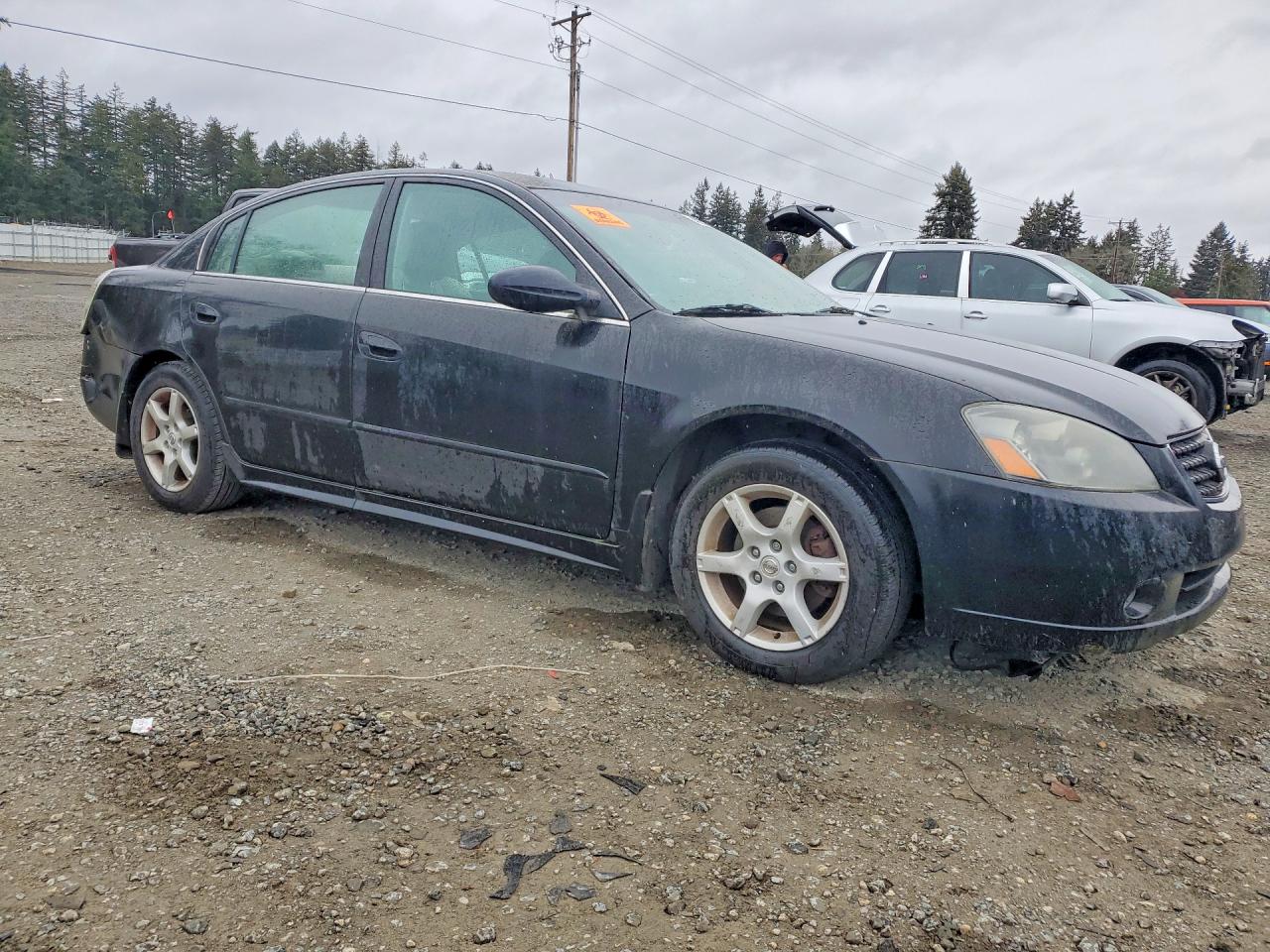 2006 Nissan Altima 2.5 Black vin: 1N4AL11D16C252209