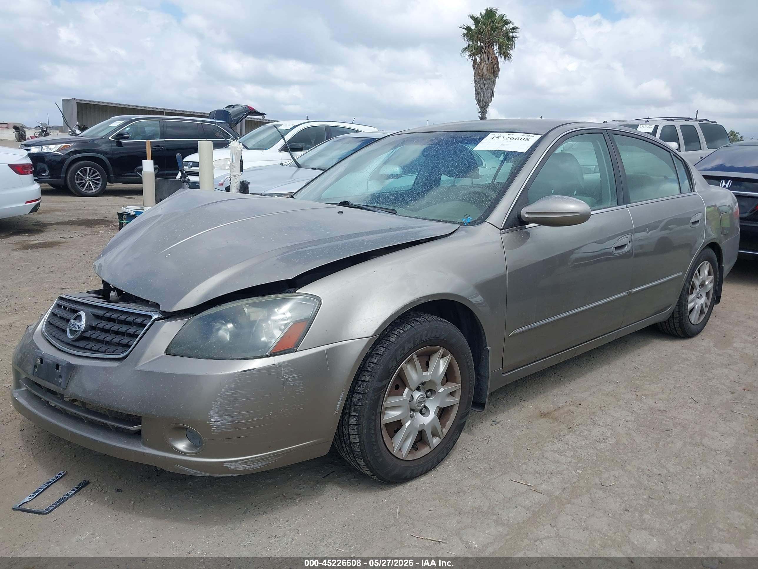2006 Nissan Altima 2.5 S Beige vin: 1N4AL11D16N301221