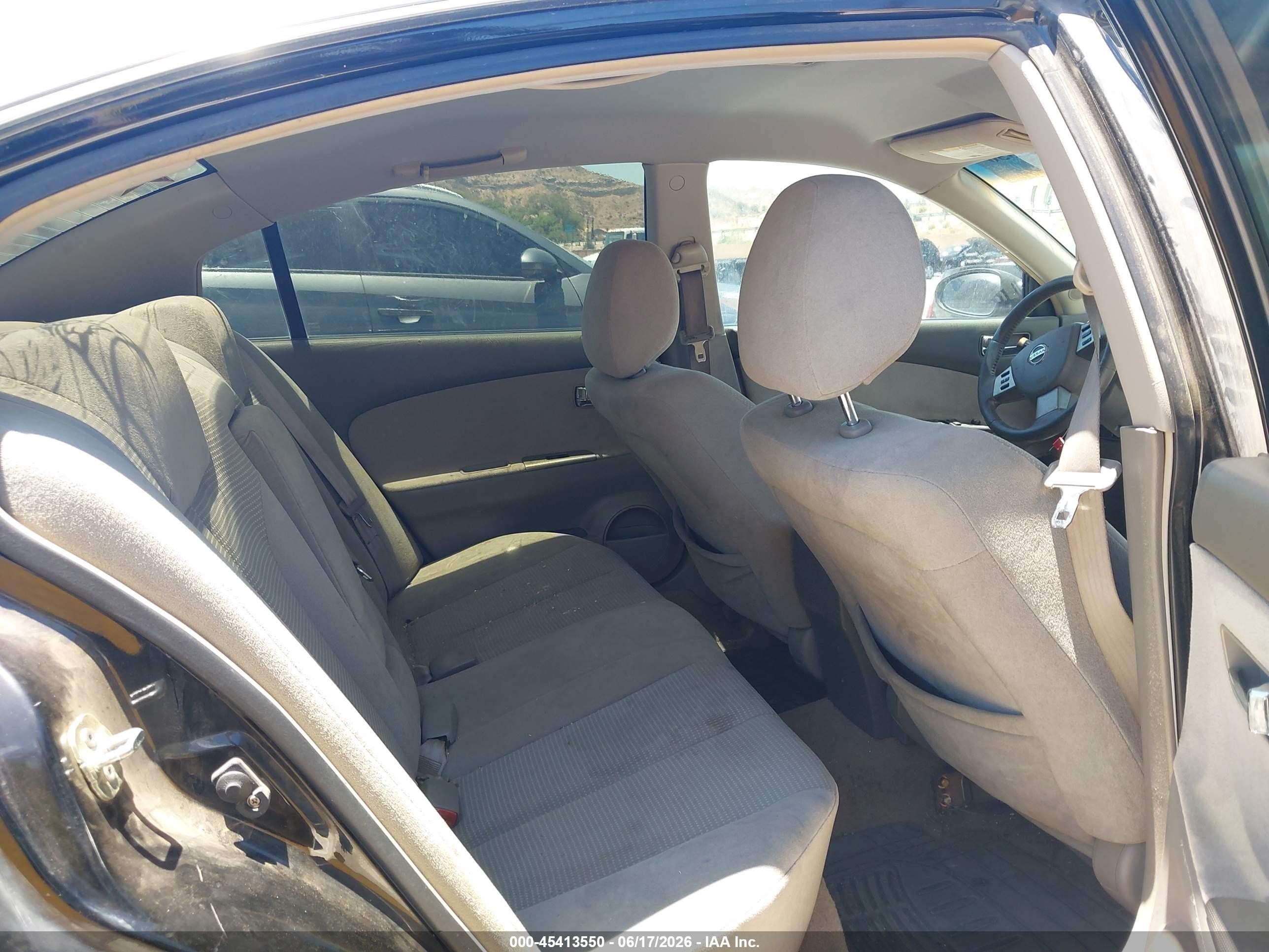 2006 Nissan Altima 2.5 S Черный vin: 1N4AL11D16N379854