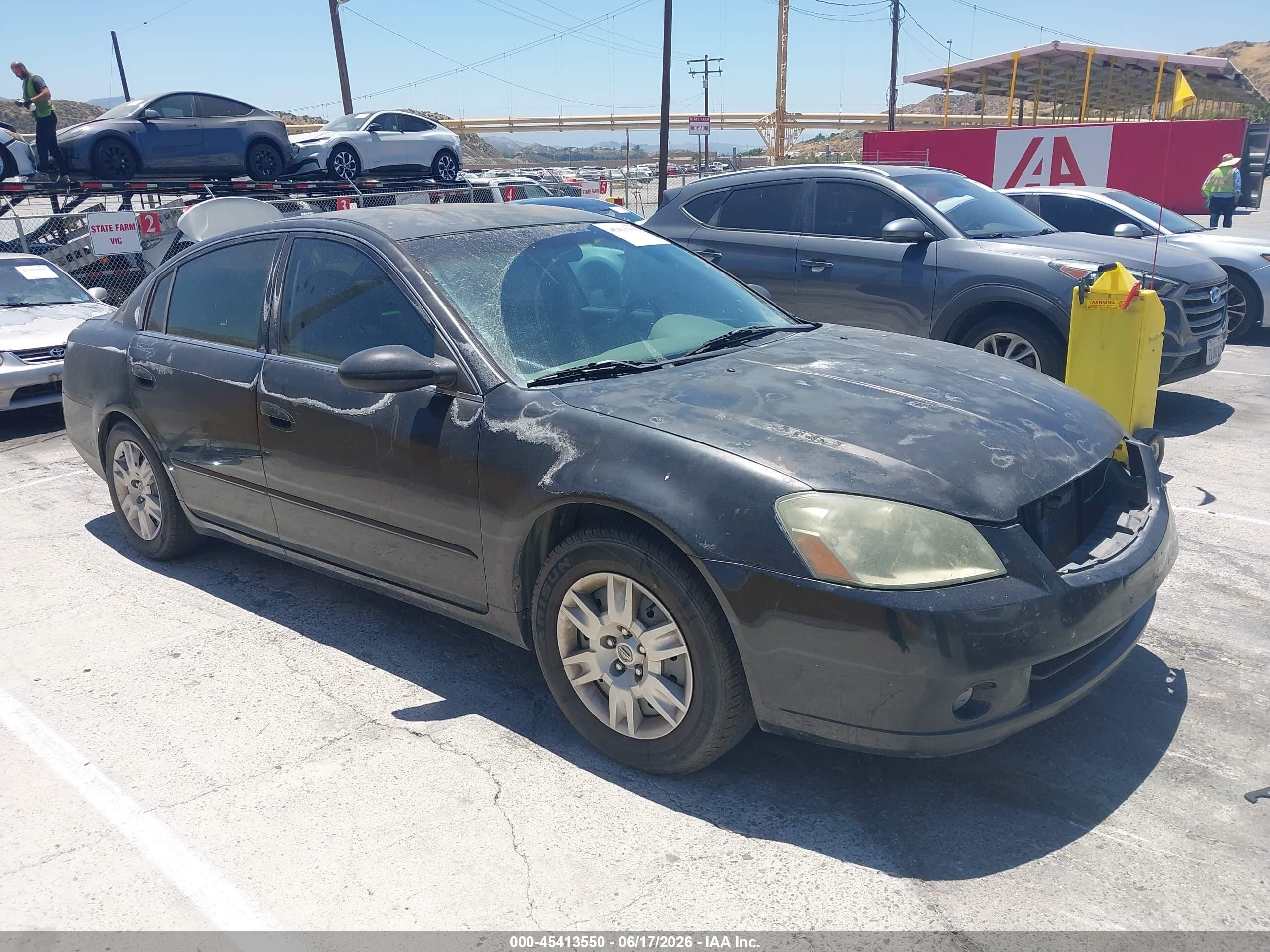 2006 Nissan Altima 2.5 S Черный vin: 1N4AL11D16N379854