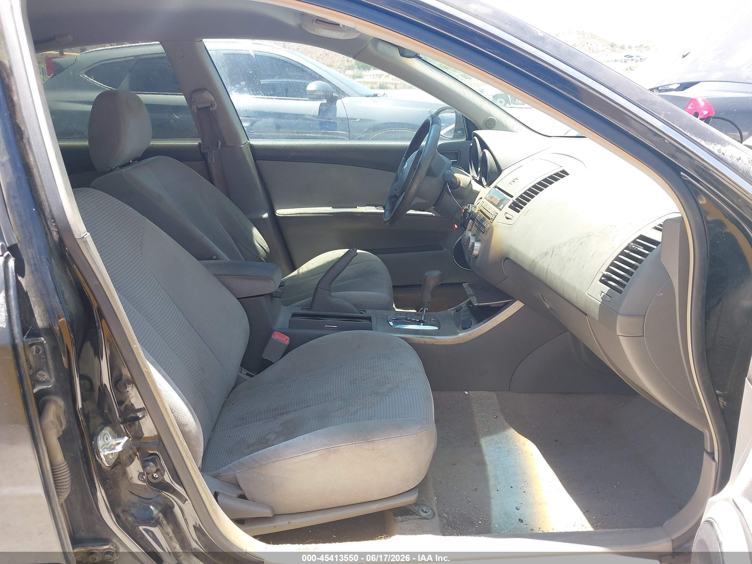 2006 Nissan Altima 2.5 S Черный vin: 1N4AL11D16N379854
