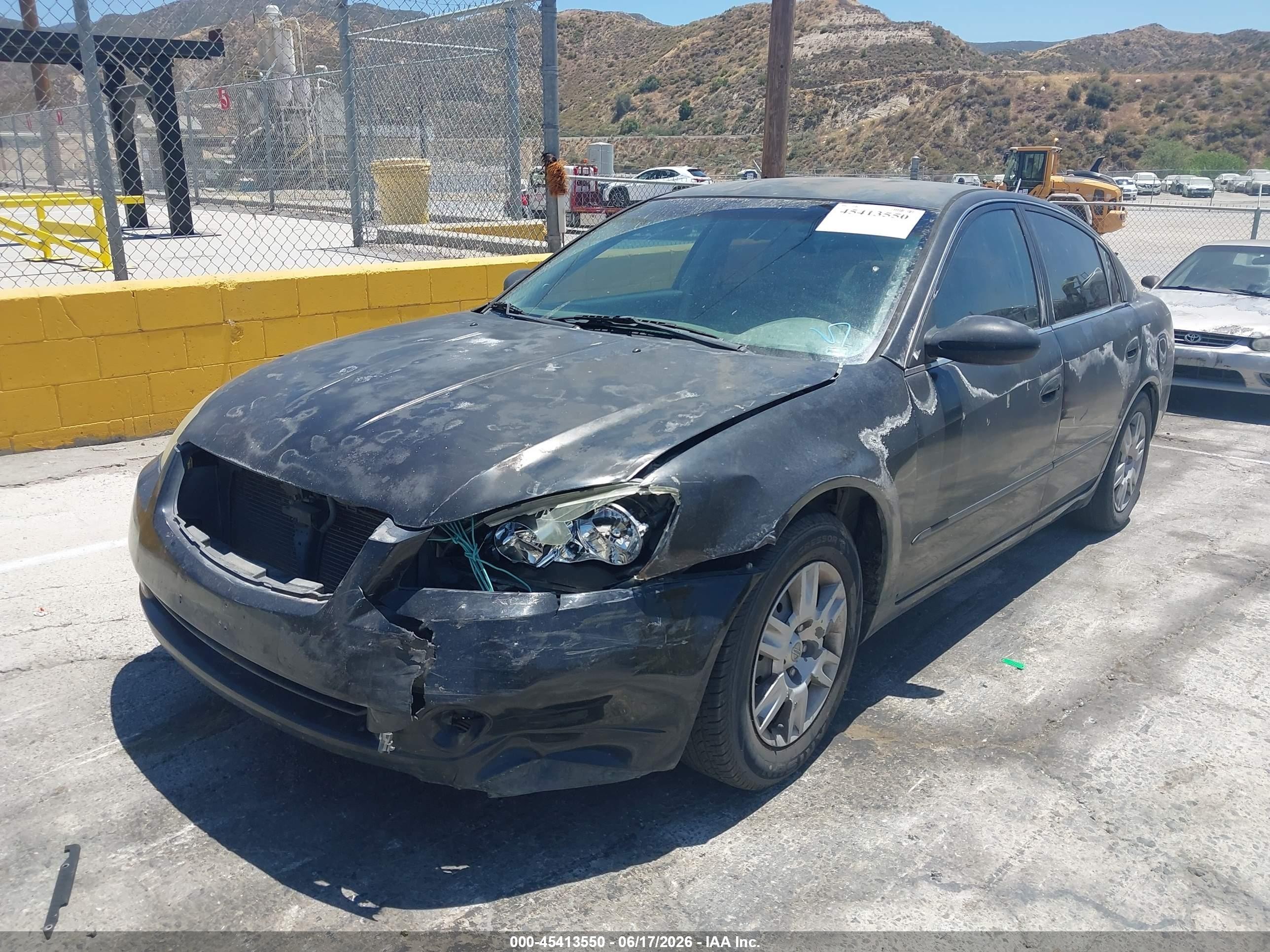 2006 Nissan Altima 2.5 S Черный vin: 1N4AL11D16N379854