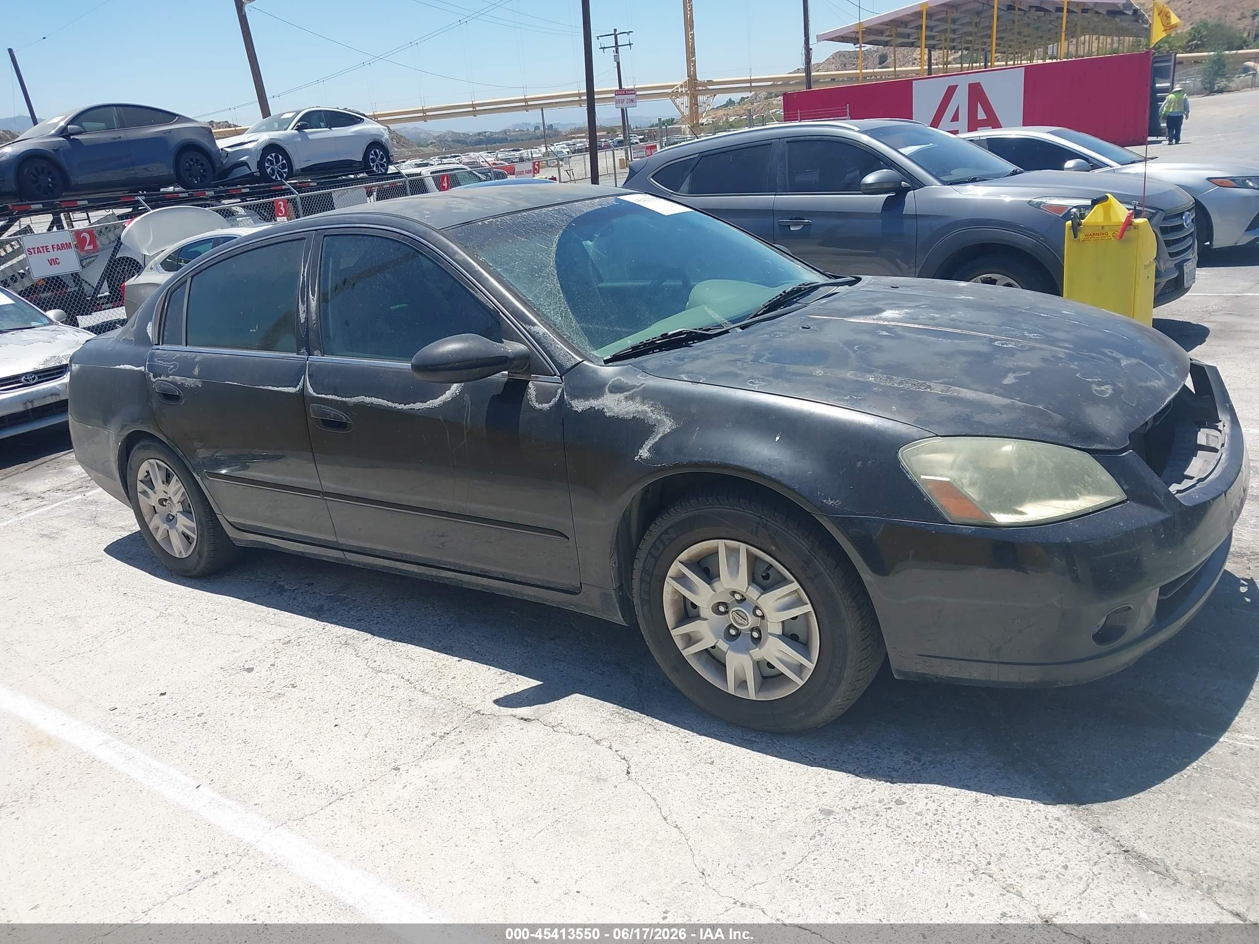2006 Nissan Altima 2.5 S Черный vin: 1N4AL11D16N379854