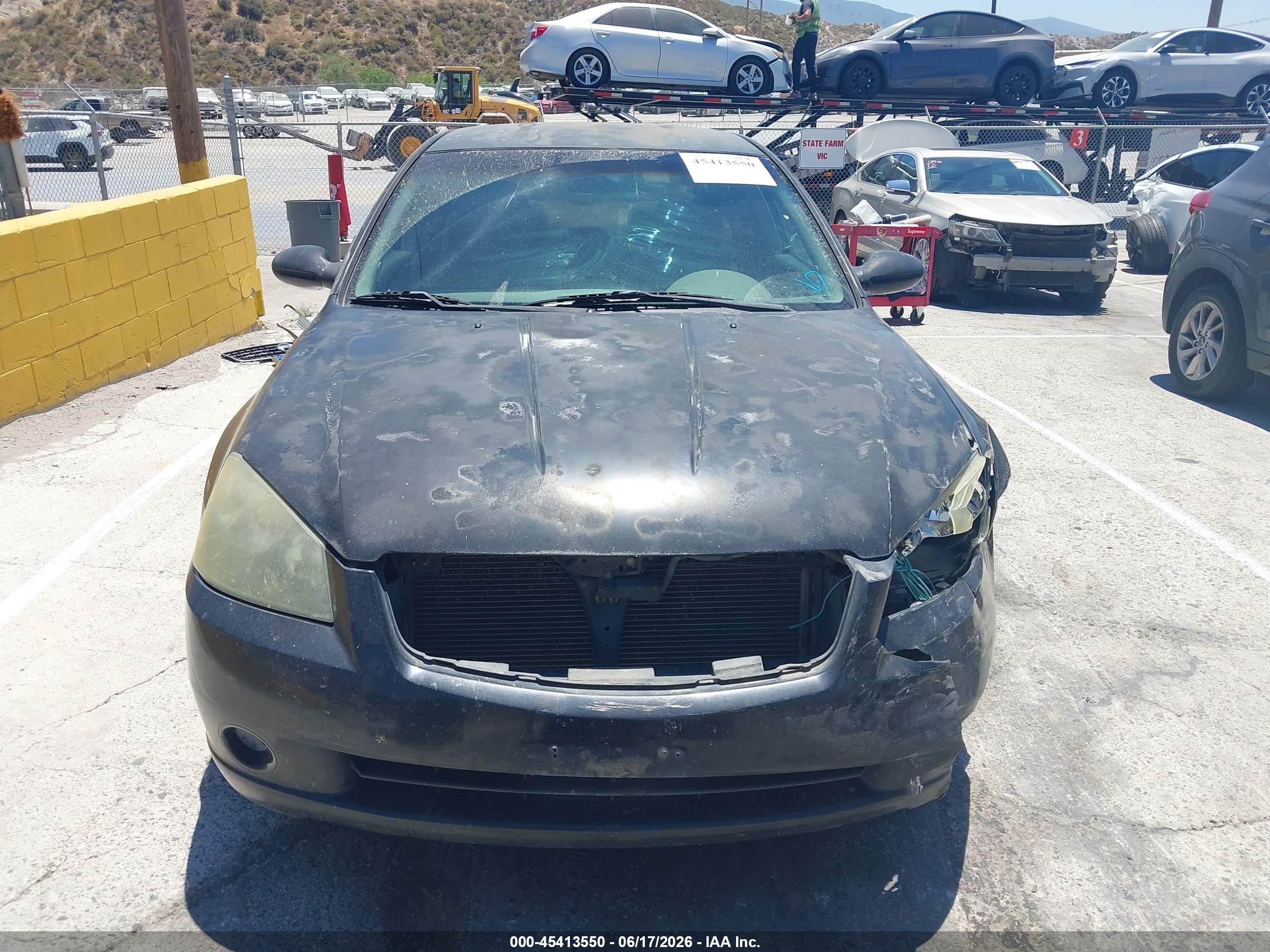 2006 Nissan Altima 2.5 S Черный vin: 1N4AL11D16N379854