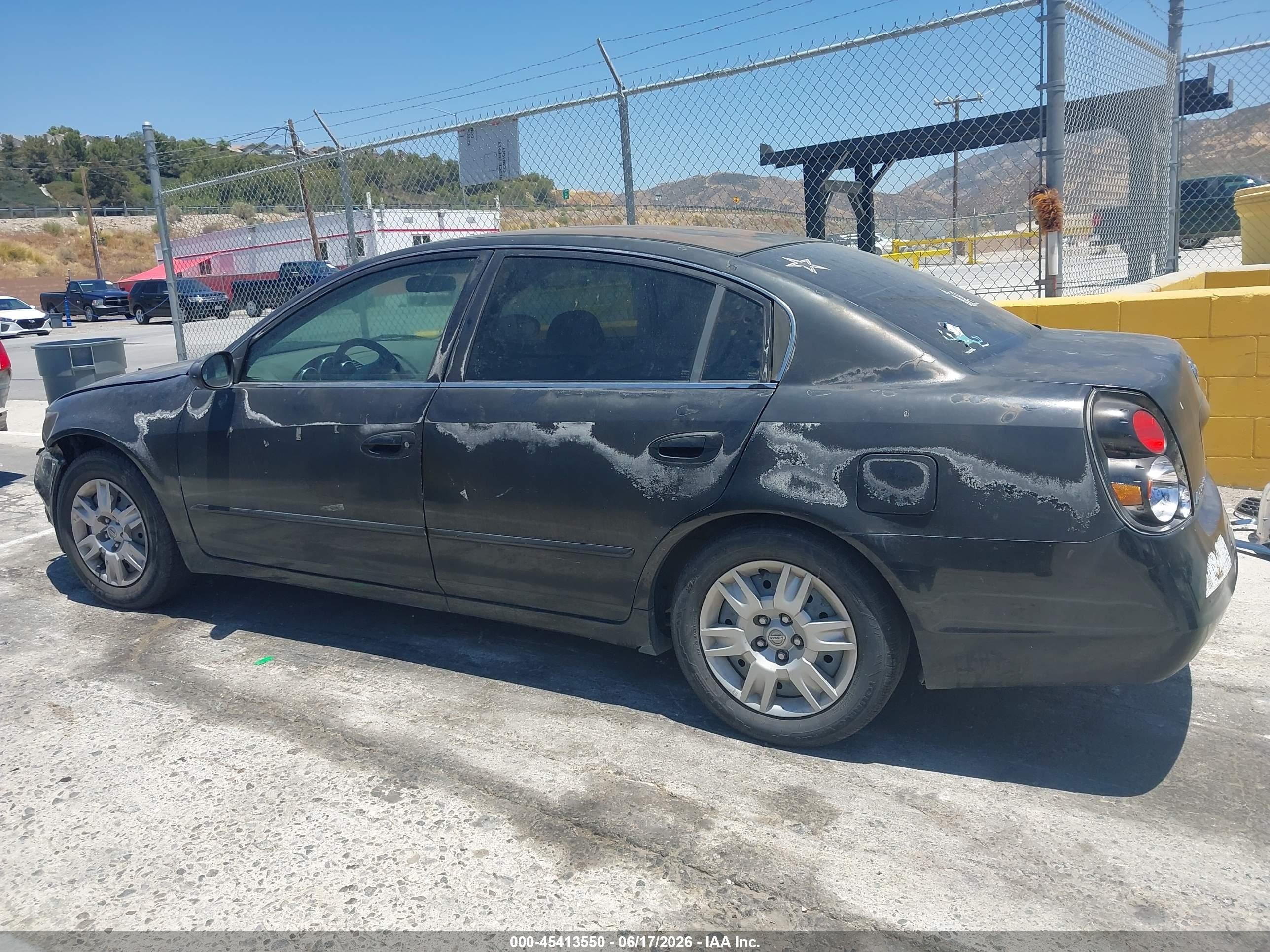 2006 Nissan Altima 2.5 S Черный vin: 1N4AL11D16N379854