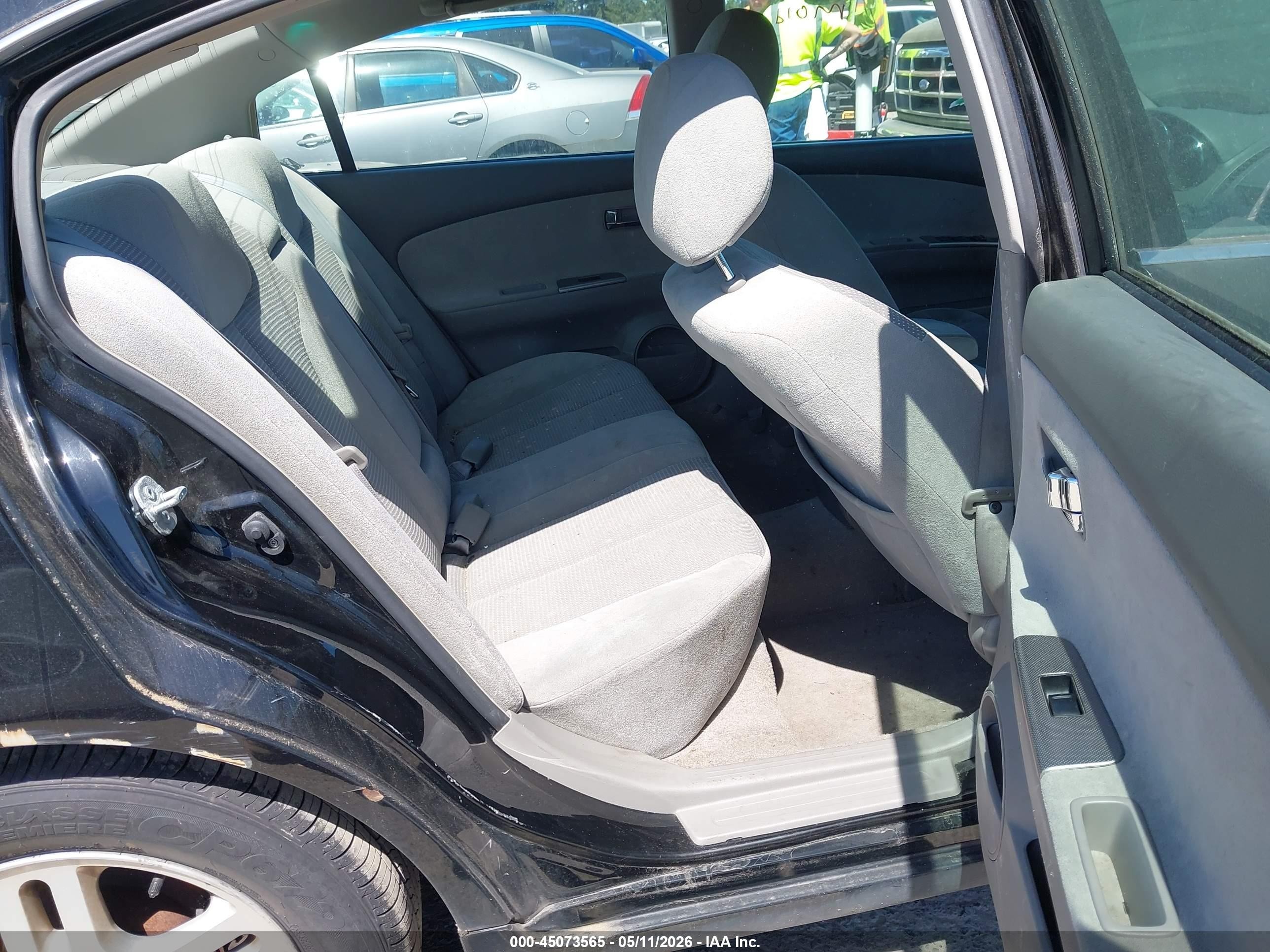 2006 Nissan Altima 2.5 S Black vin: 1N4AL11D16N407829