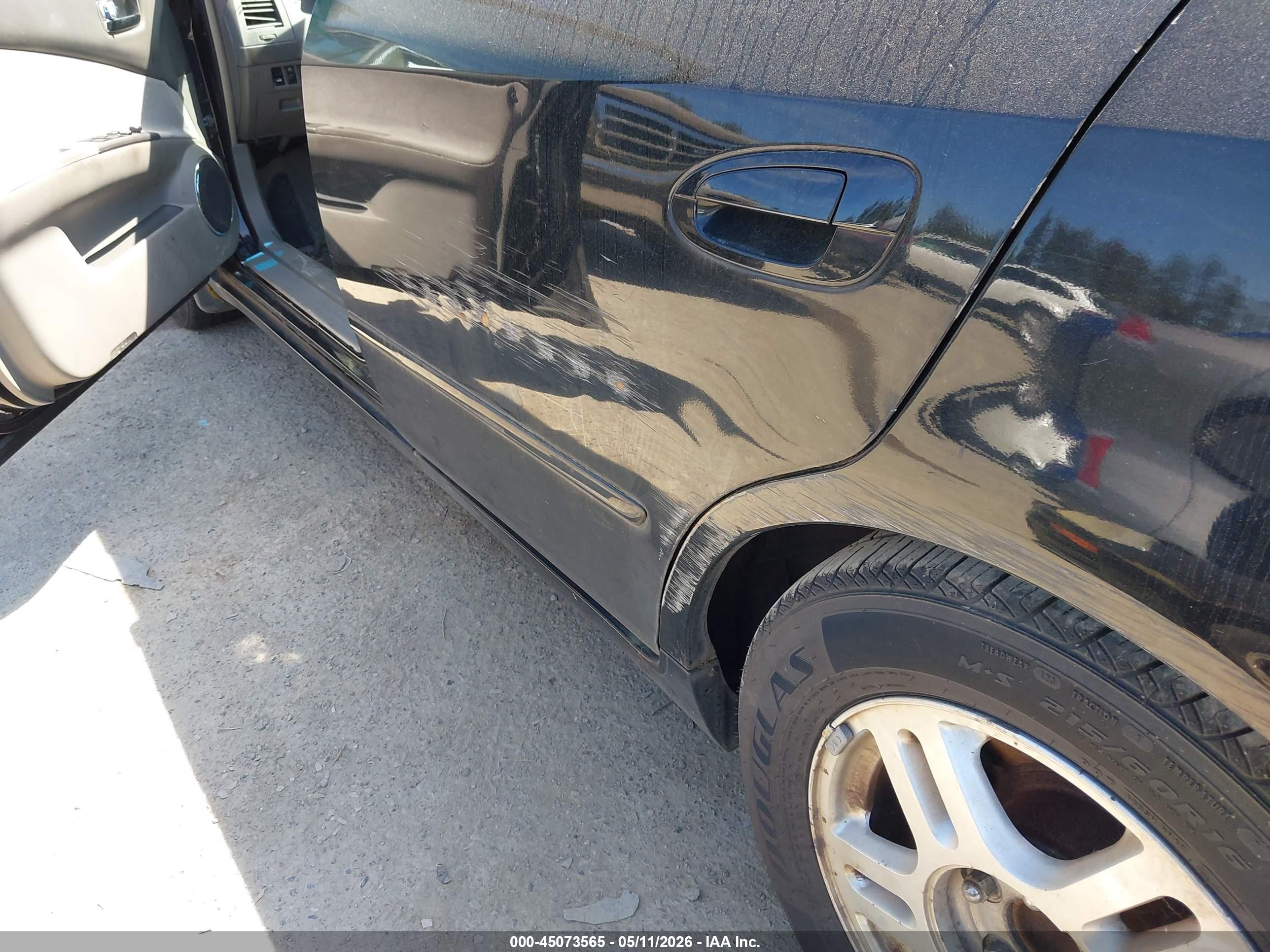 2006 Nissan Altima 2.5 S Black vin: 1N4AL11D16N407829