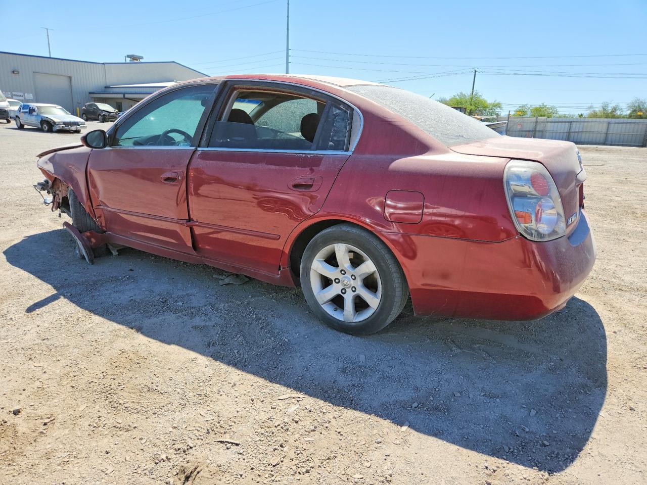 2006 Nissan Altima 2.5 Maroon vin: 1N4AL11D16N448218