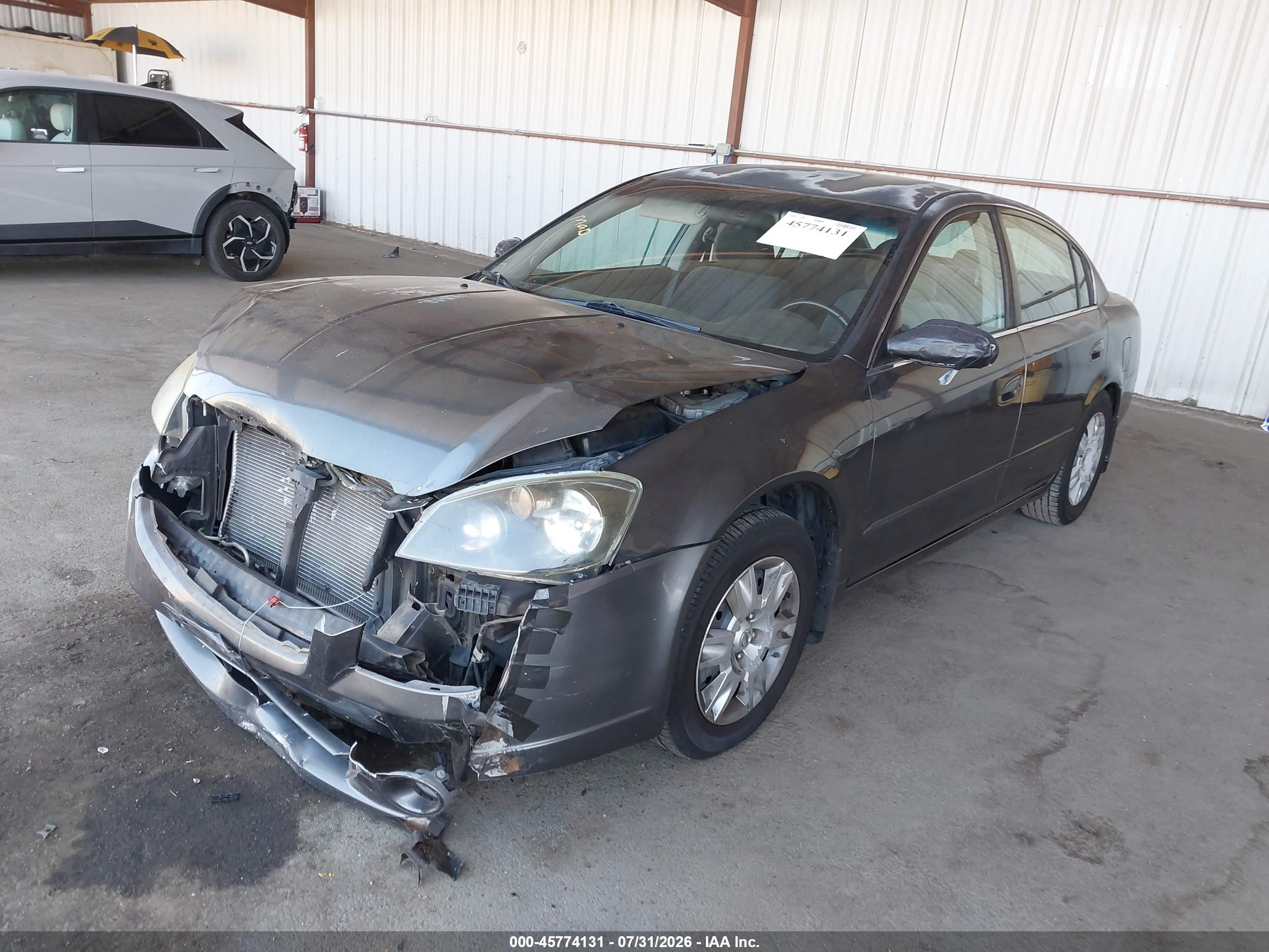 2006 Nissan Altima 2.5 S Серый vin: 1N4AL11D16N448638