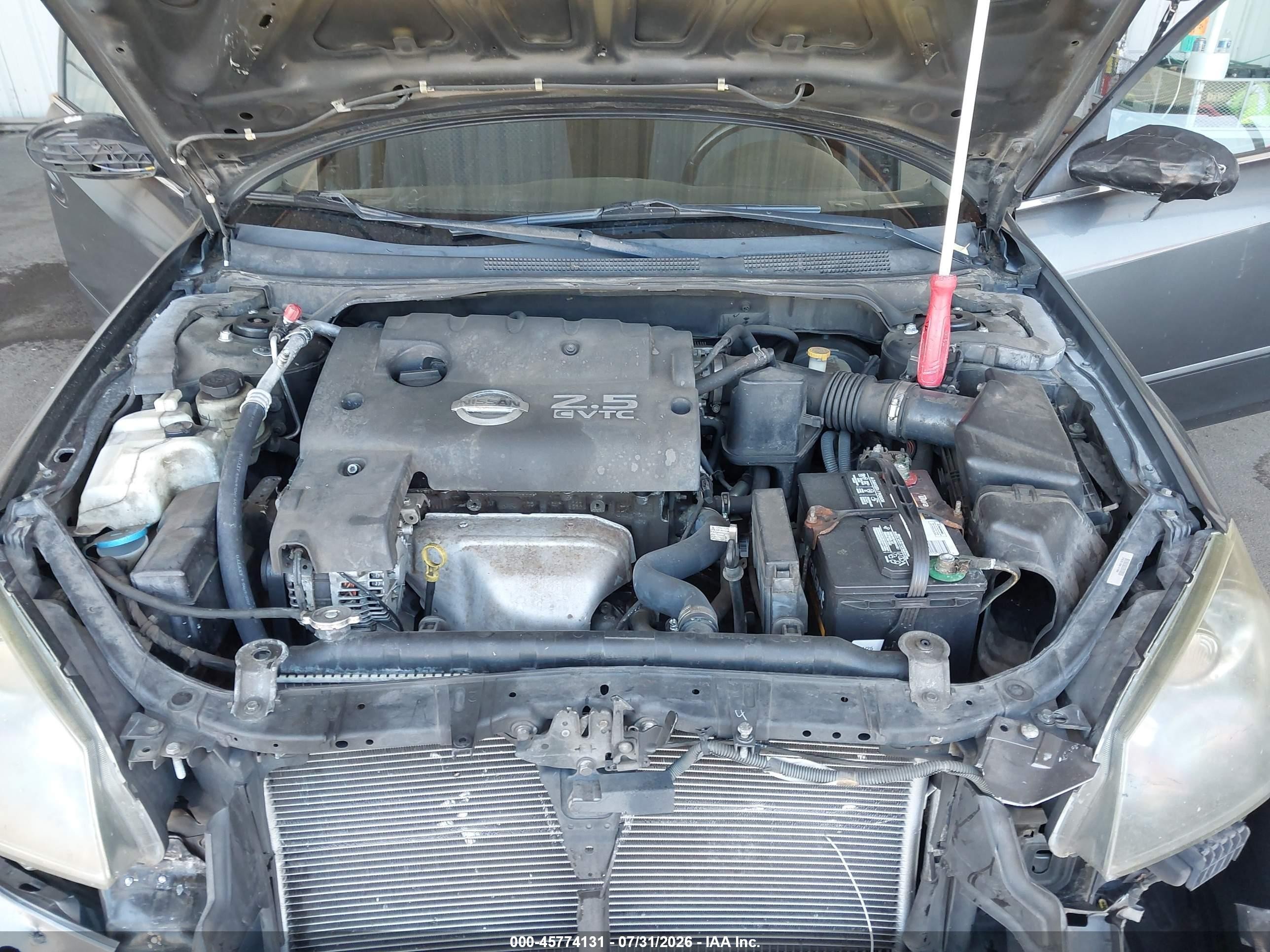 2006 Nissan Altima 2.5 S Серый vin: 1N4AL11D16N448638