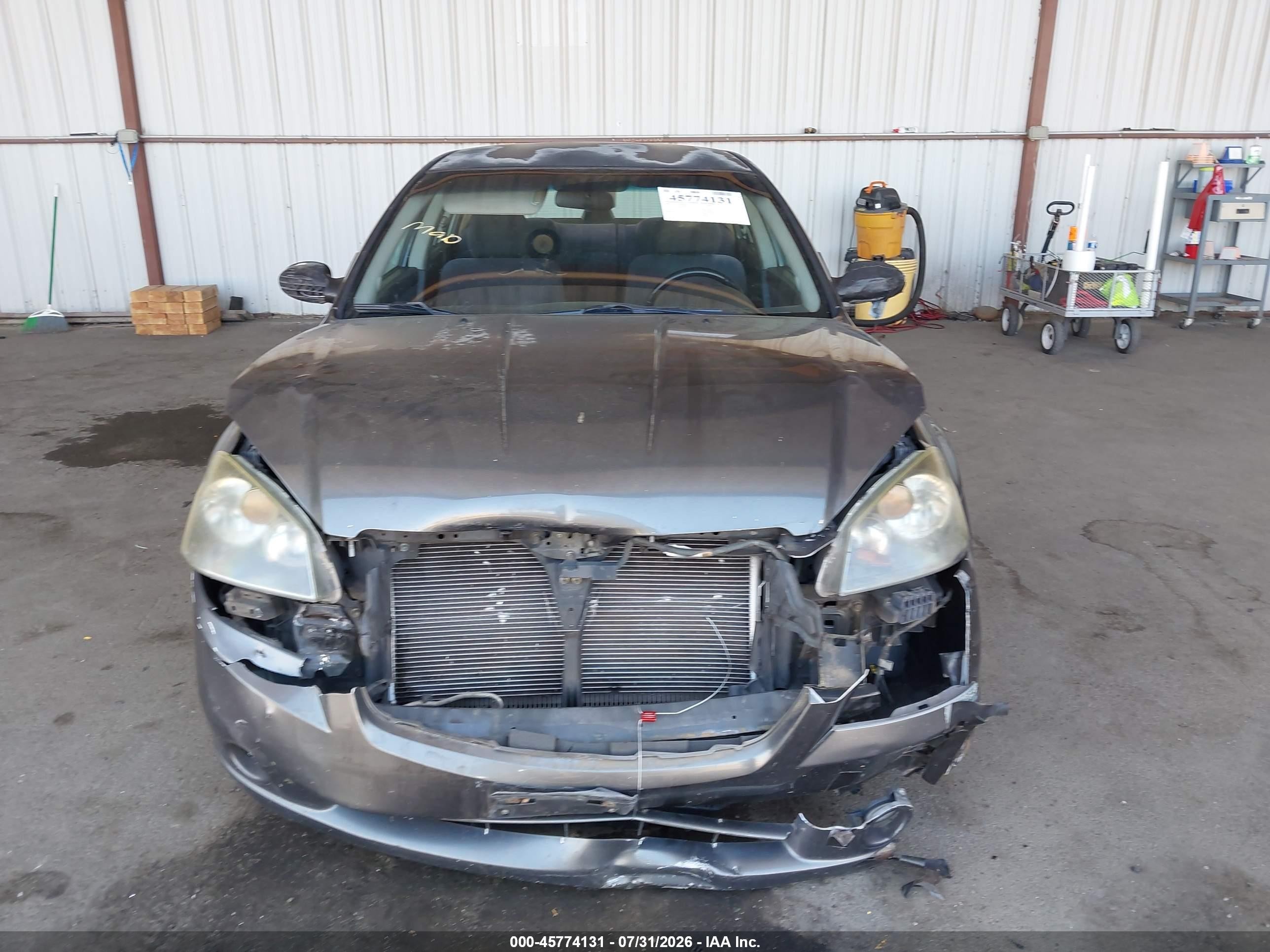 2006 Nissan Altima 2.5 S Серый vin: 1N4AL11D16N448638