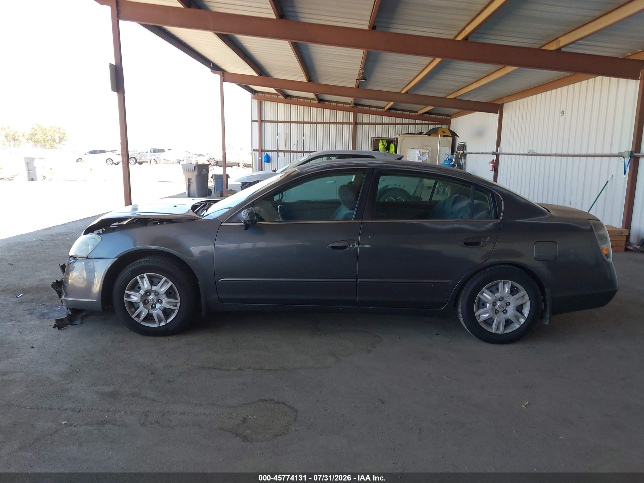 2006 Nissan Altima 2.5 S Серый vin: 1N4AL11D16N448638