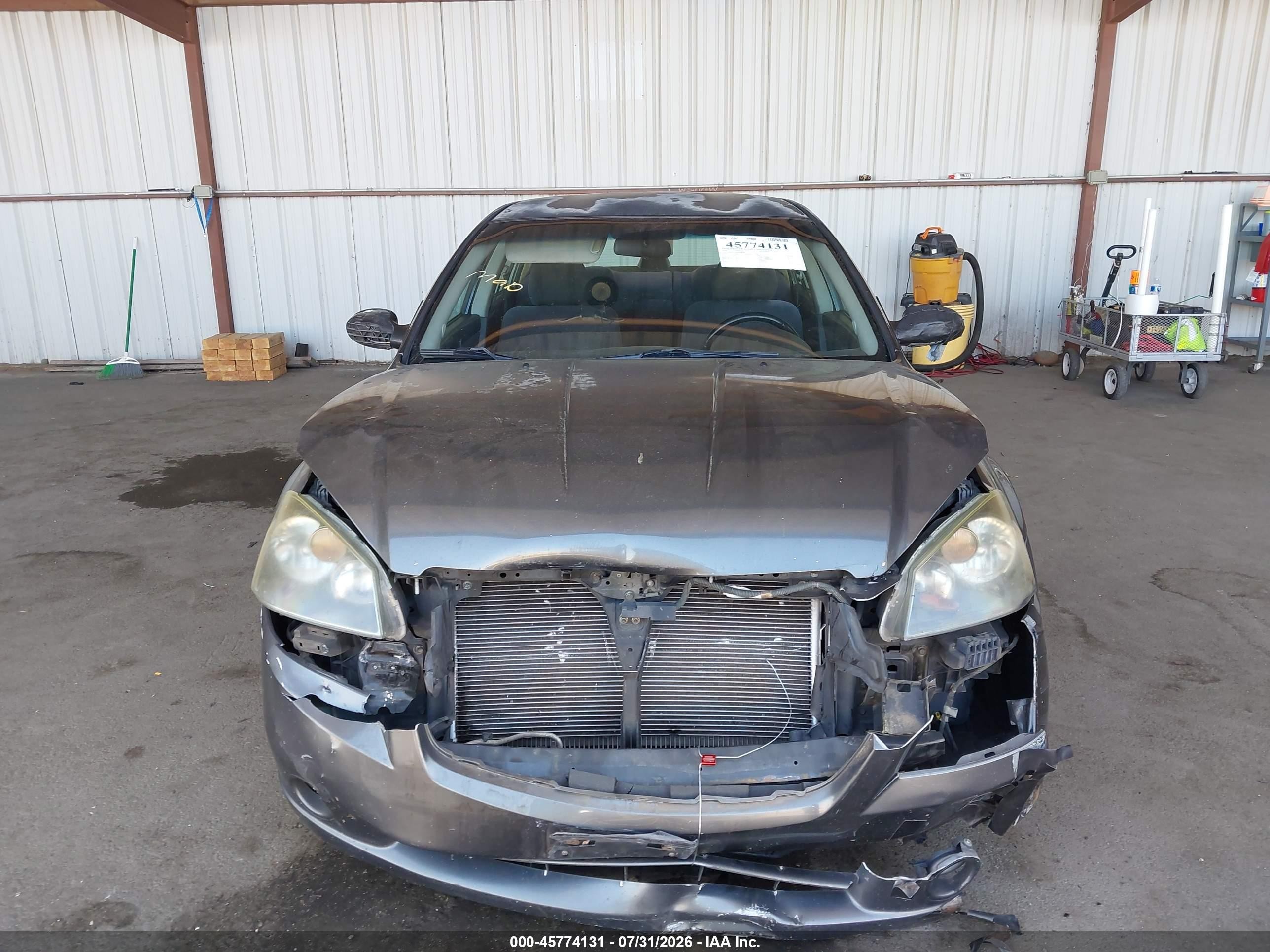 2006 Nissan Altima 2.5 S Серый vin: 1N4AL11D16N448638