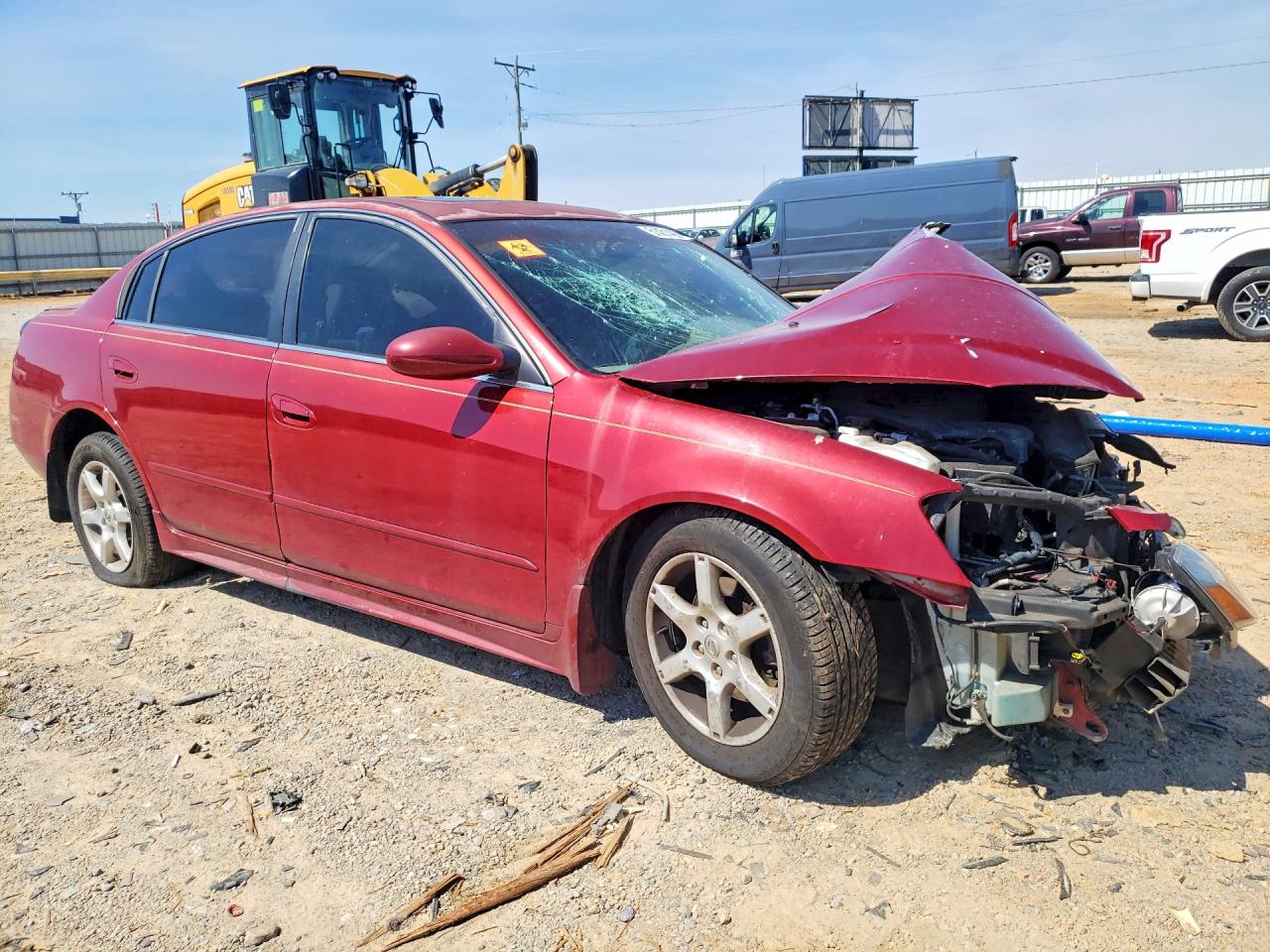 2006 Nissan Altima Maroon vin: 1N4AL11D16N449224