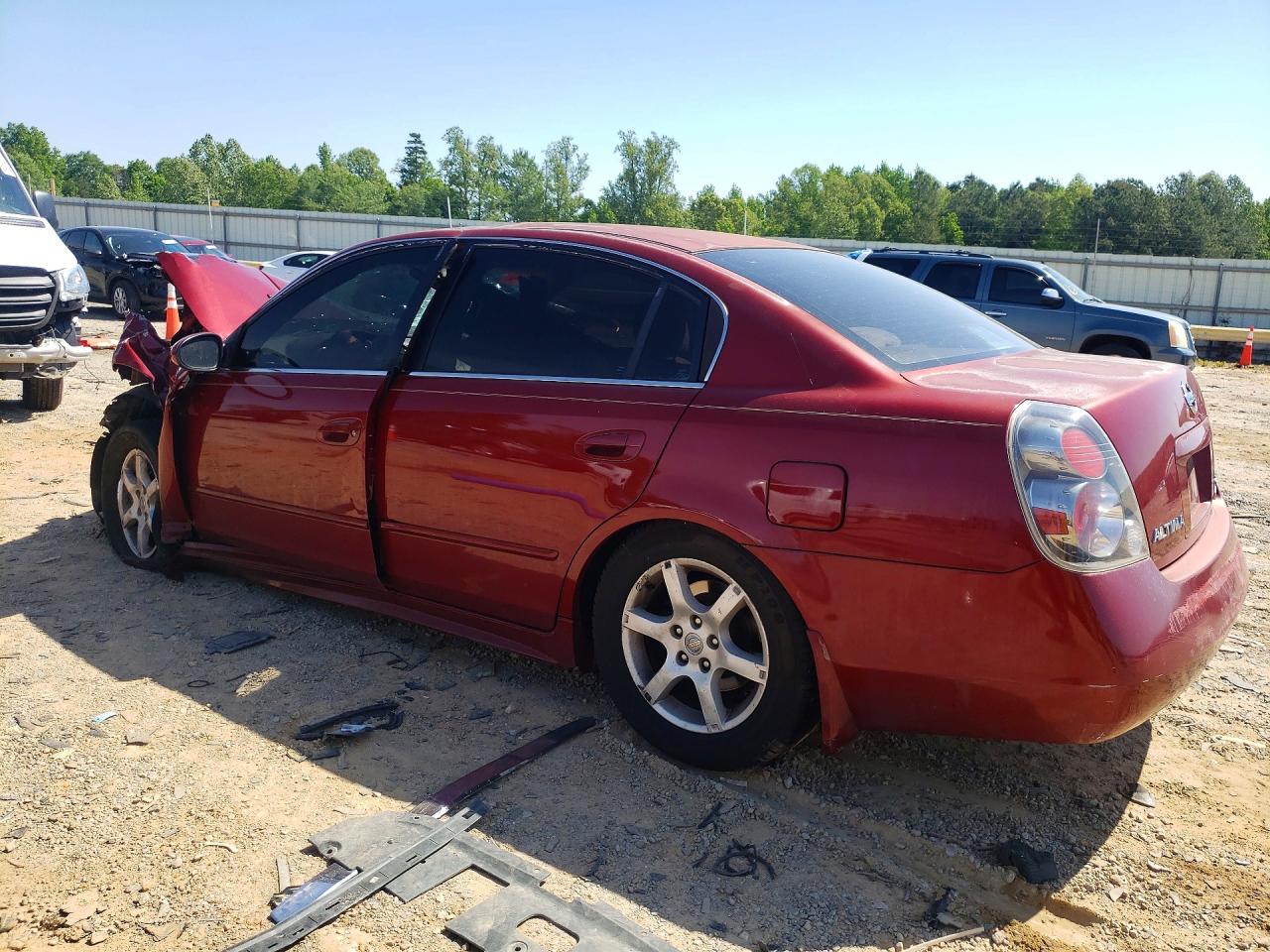 2006 Nissan Altima Maroon vin: 1N4AL11D16N449224