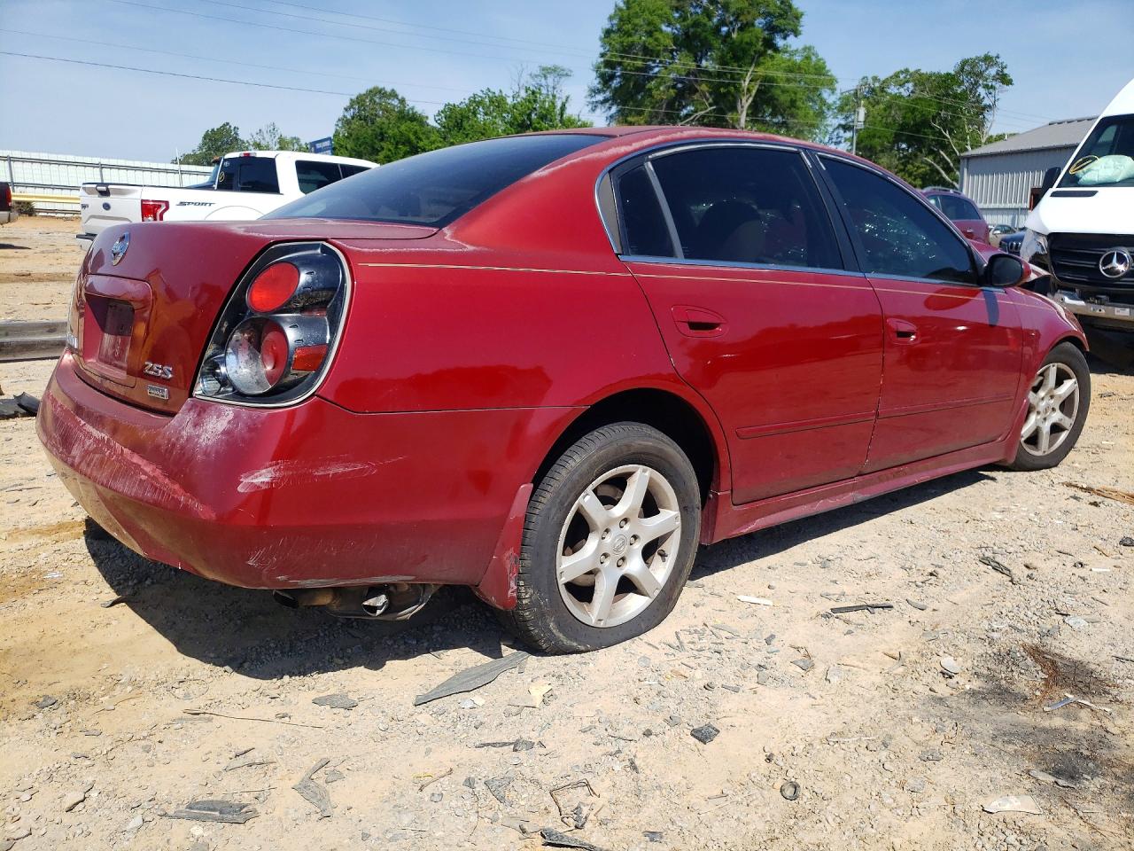 2006 Nissan Altima Maroon vin: 1N4AL11D16N449224