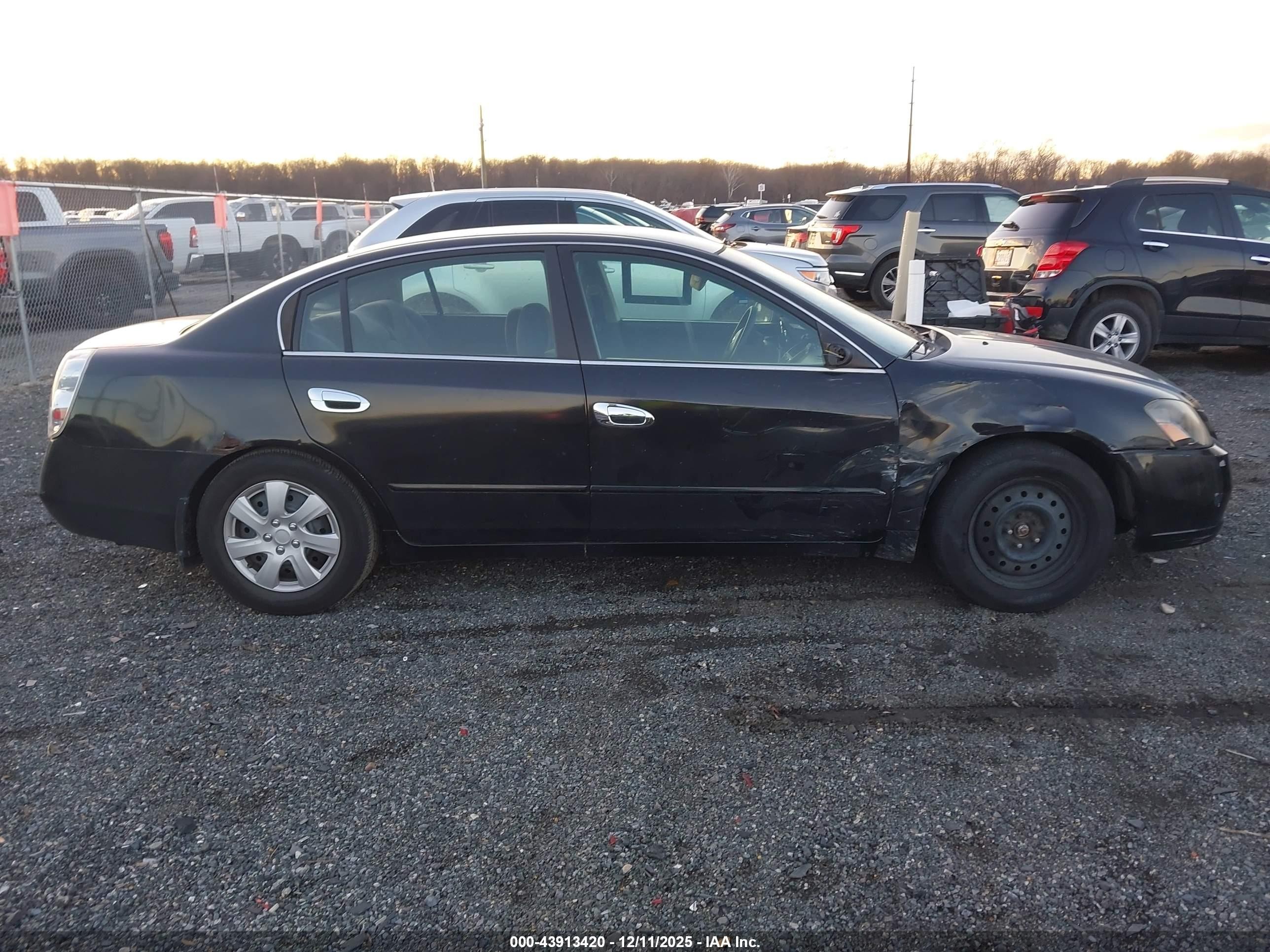 2006 Nissan Altima 2.5 S Black vin: 1N4AL11D16N449532