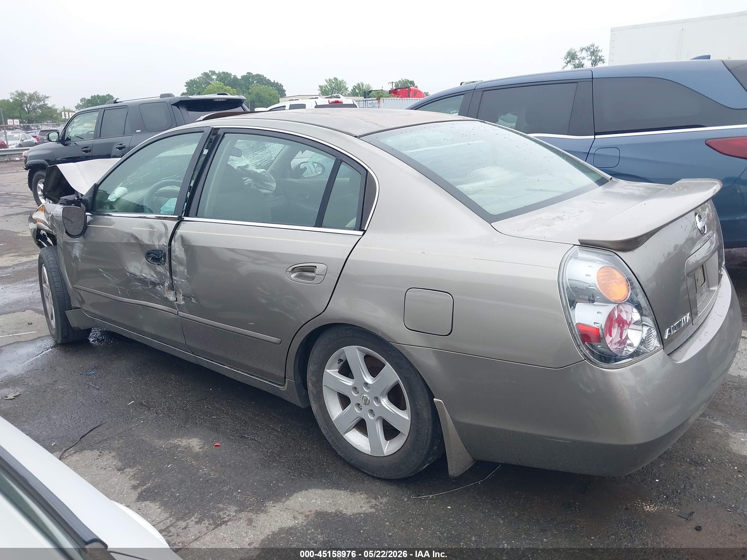 2002 Nissan Altima 2.5 S Gray vin: 1N4AL11D22C204342