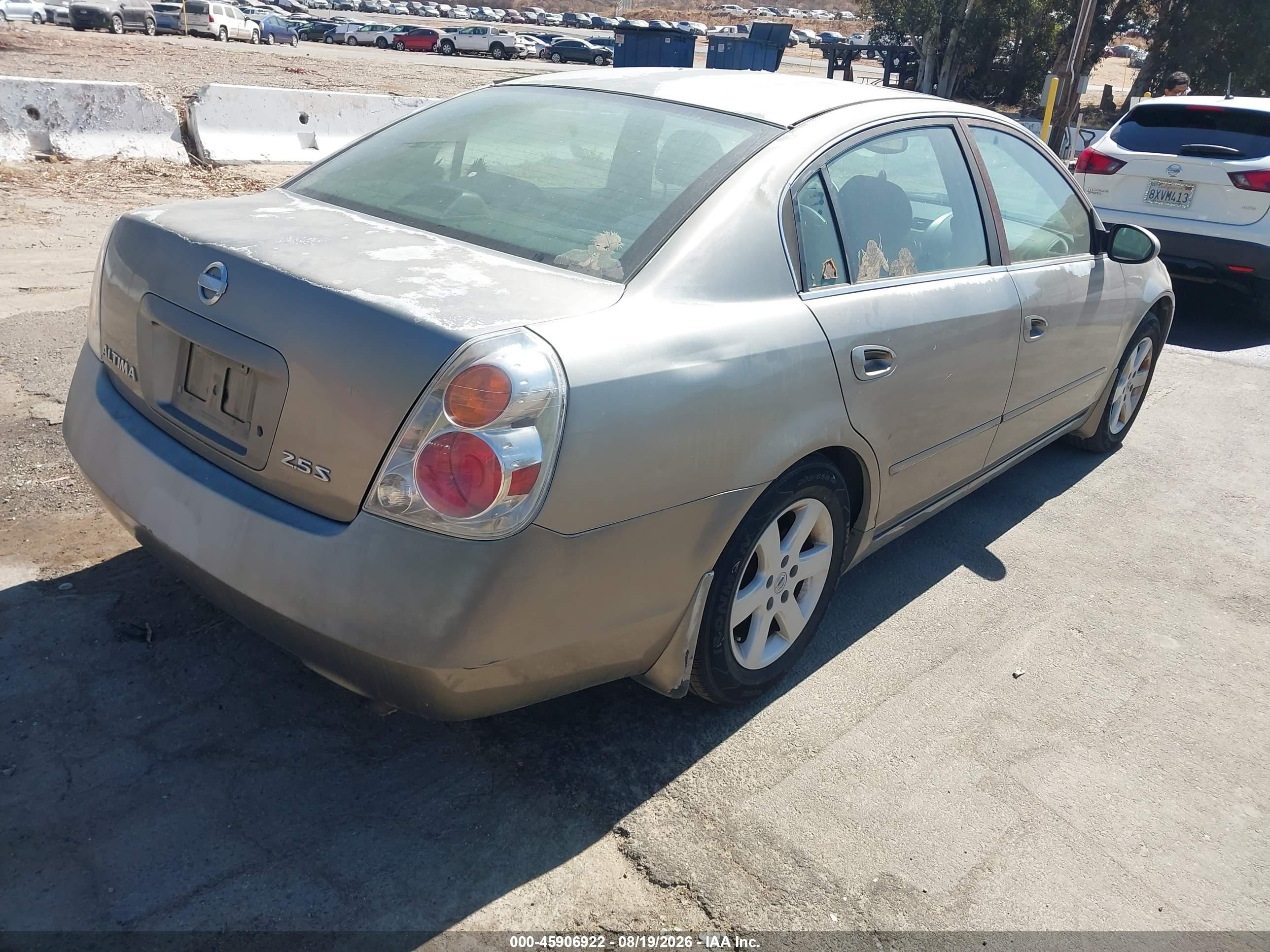 2002 Nissan Altima S/sl Champagne vin: 1N4AL11D22C275427