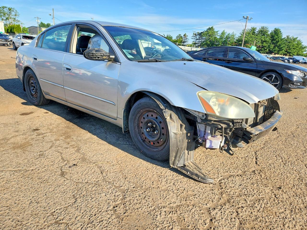2003 Nissan Altima 2.5 Silver vin: 1N4AL11D23C101908