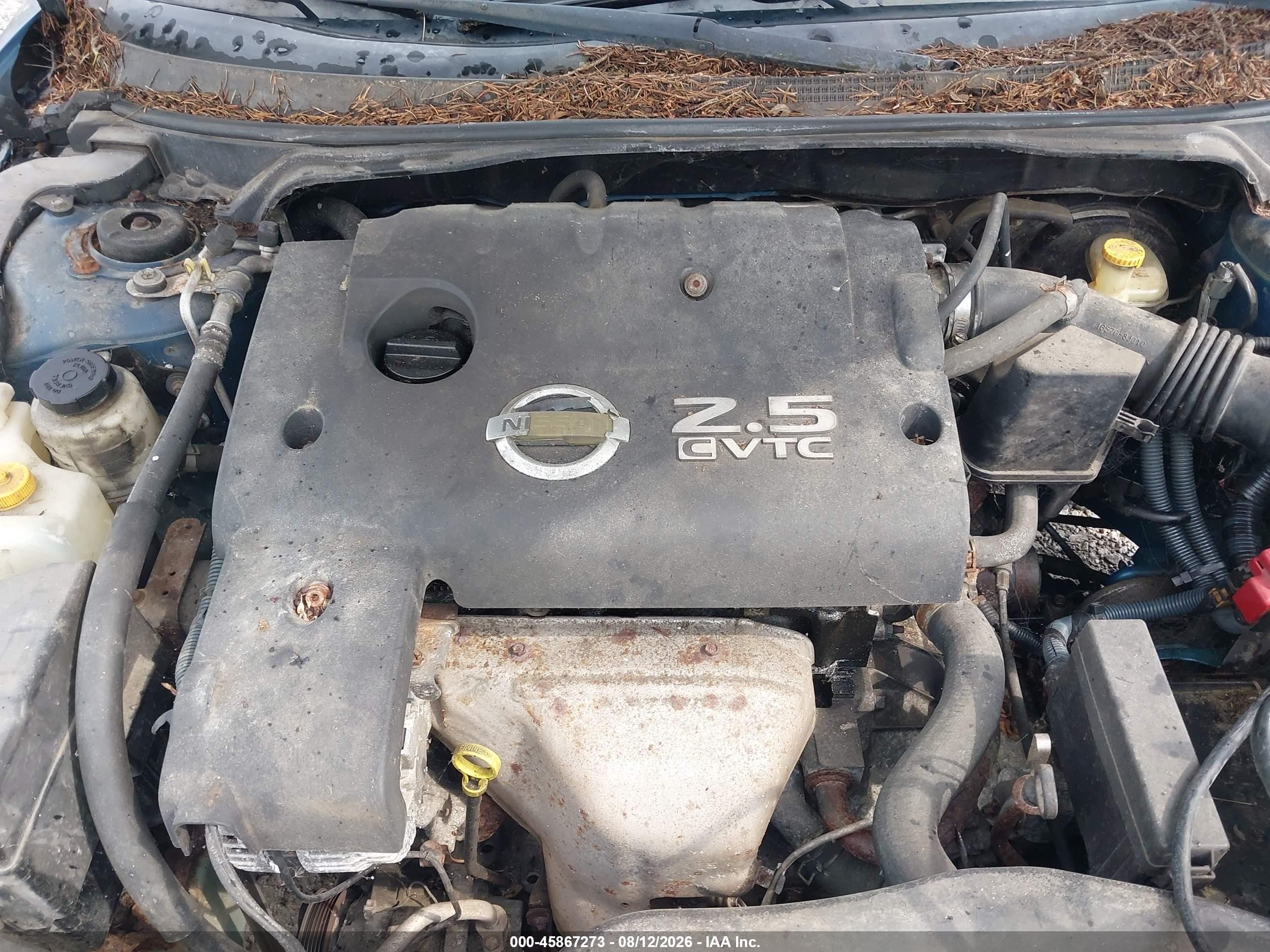 2003 Nissan Altima 2.5 S Blue vin: 1N4AL11D23C149621