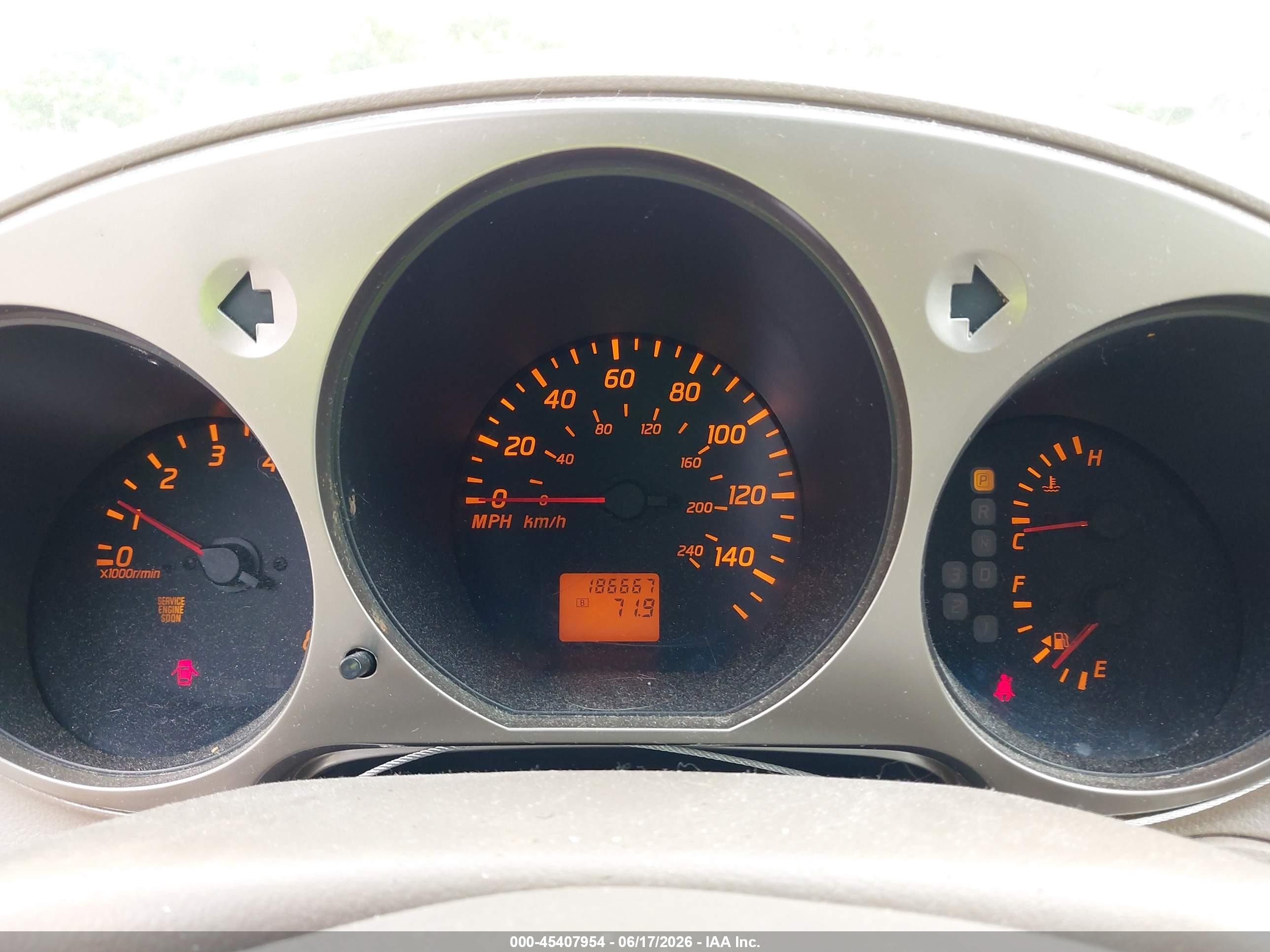 2003 Nissan Altima 2.5 Sl Beige vin: 1N4AL11D23C166256