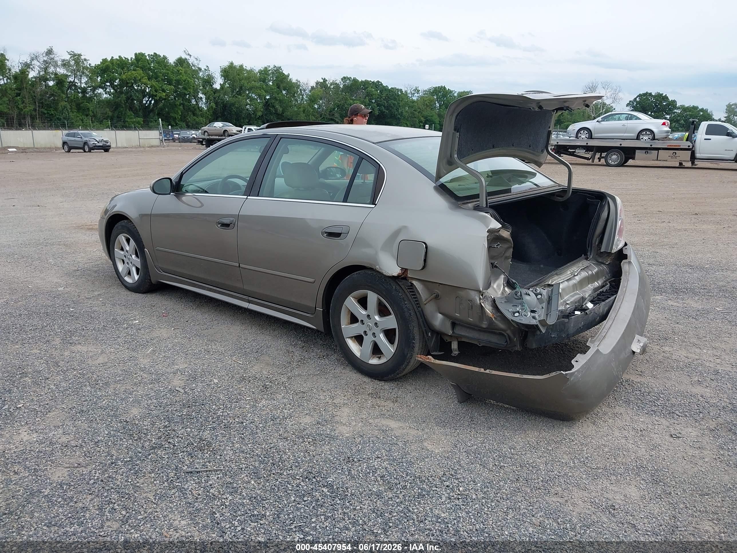 2003 Nissan Altima 2.5 Sl Beige vin: 1N4AL11D23C166256