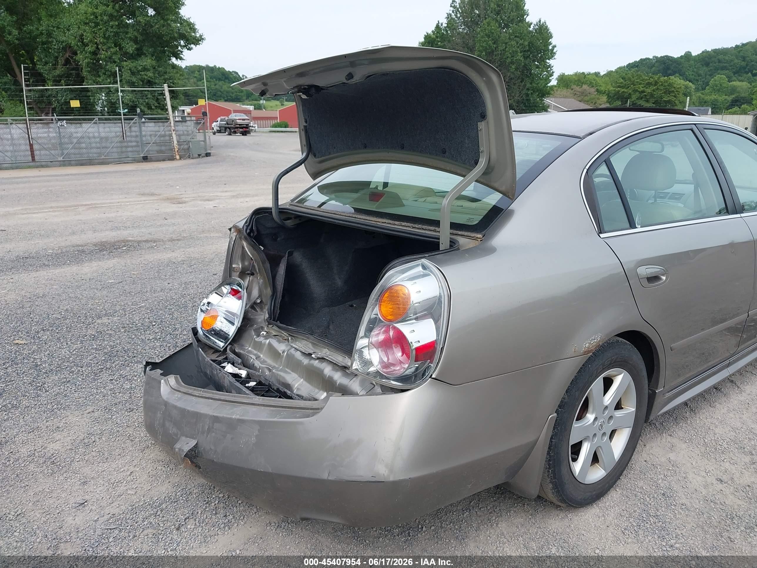2003 Nissan Altima 2.5 Sl Beige vin: 1N4AL11D23C166256