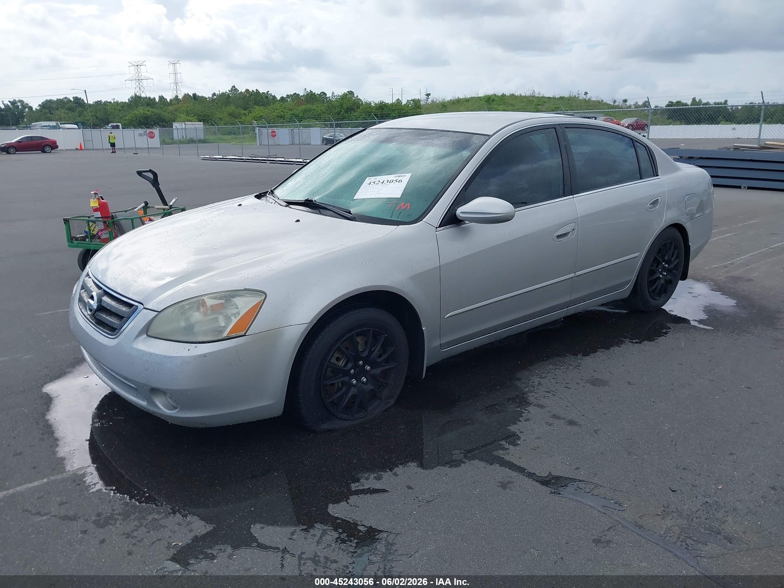 2003 Nissan Altima 2.5 S Silver vin: 1N4AL11D23C177337
