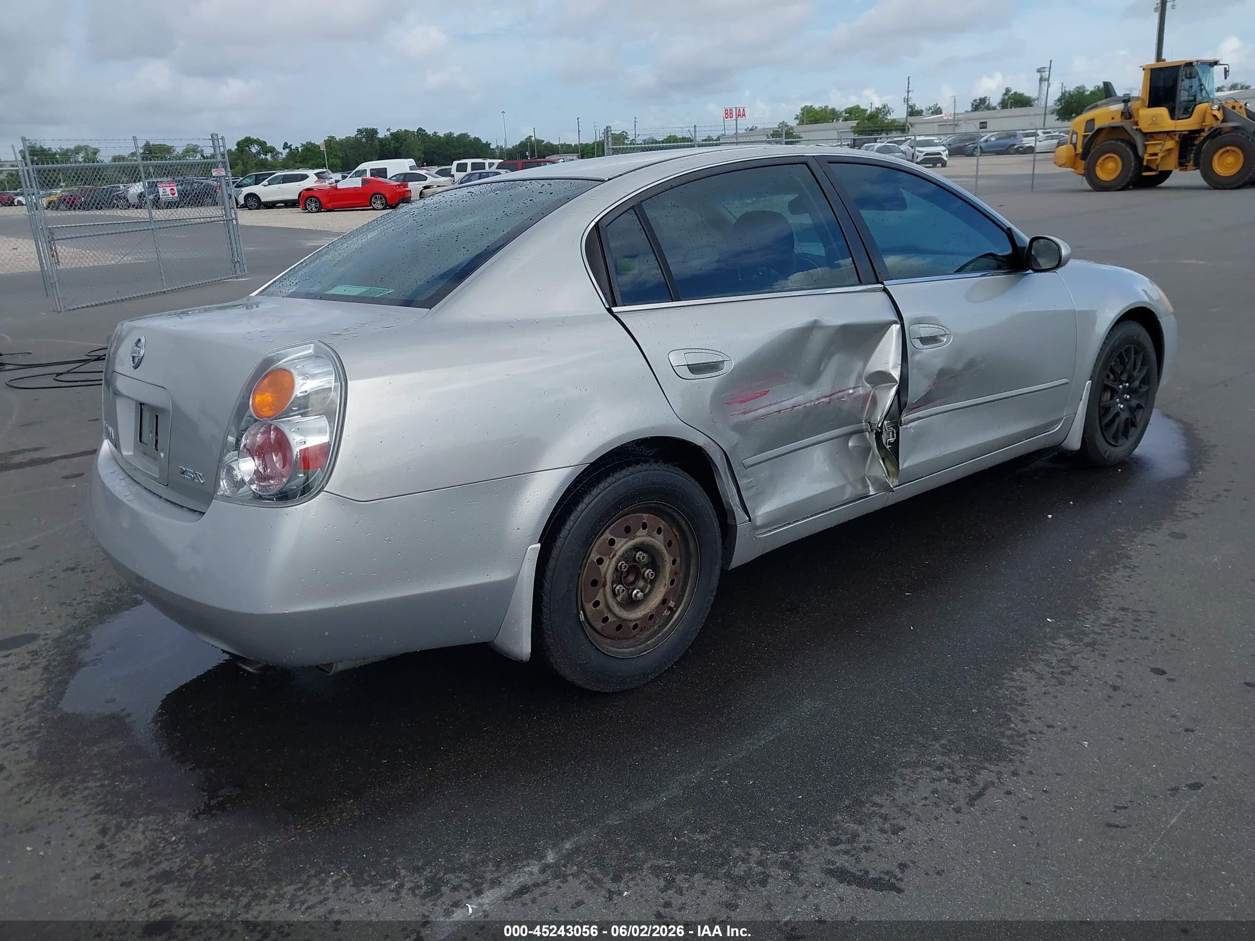 2003 Nissan Altima 2.5 S Silver vin: 1N4AL11D23C177337