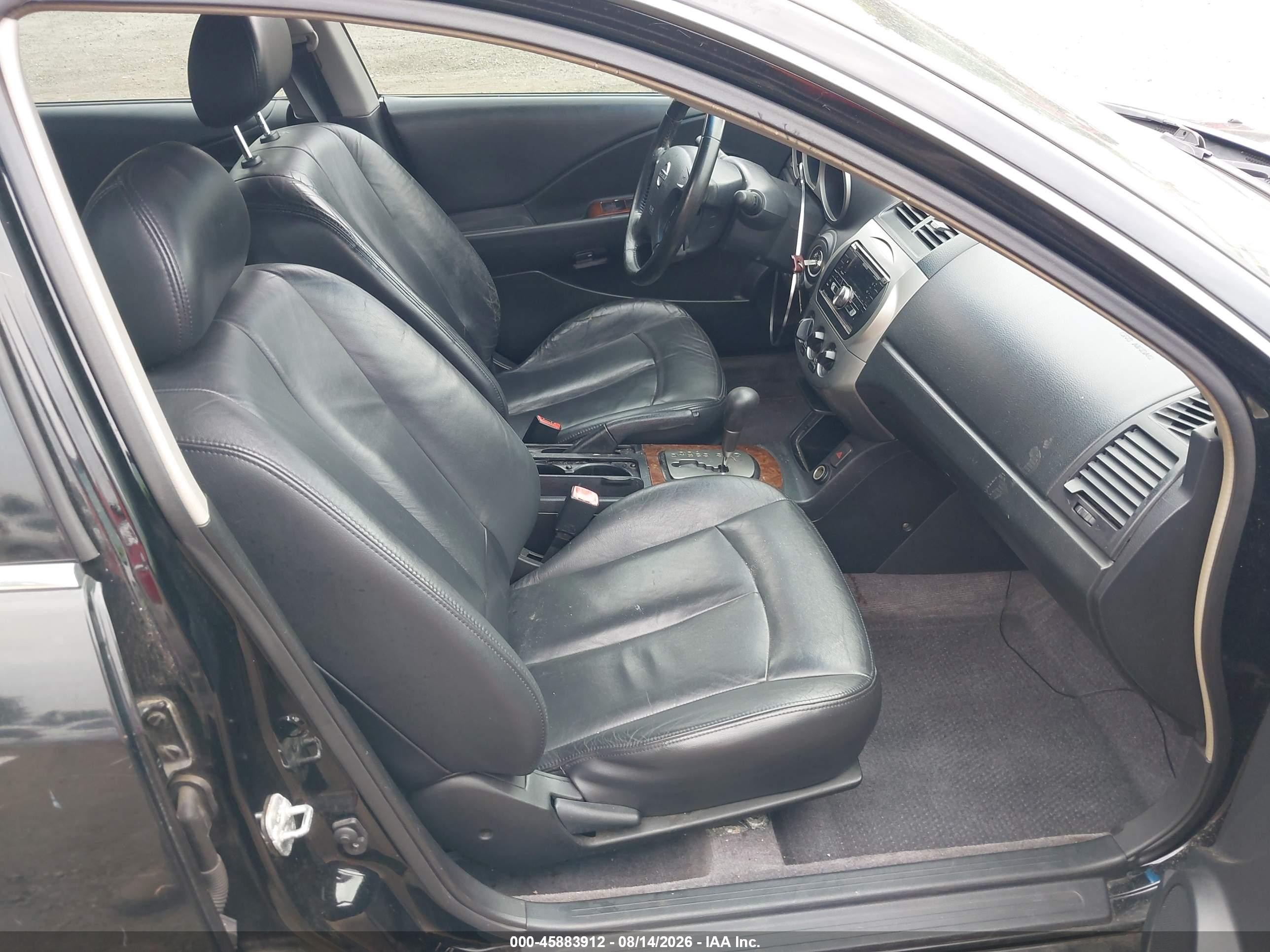 2003 Nissan Altima 2.5 Sl Черный vin: 1N4AL11D23C343260