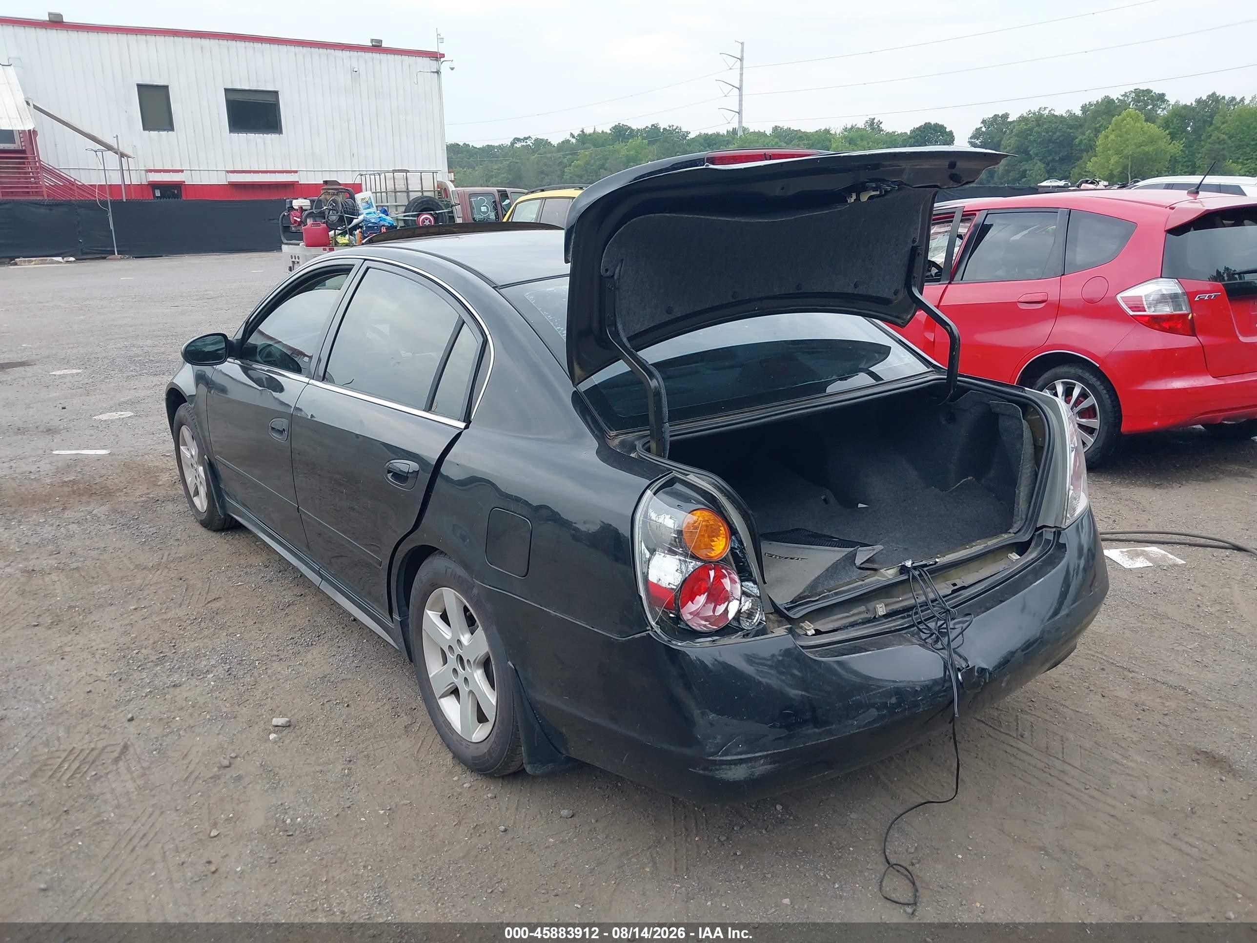 2003 Nissan Altima 2.5 Sl Черный vin: 1N4AL11D23C343260