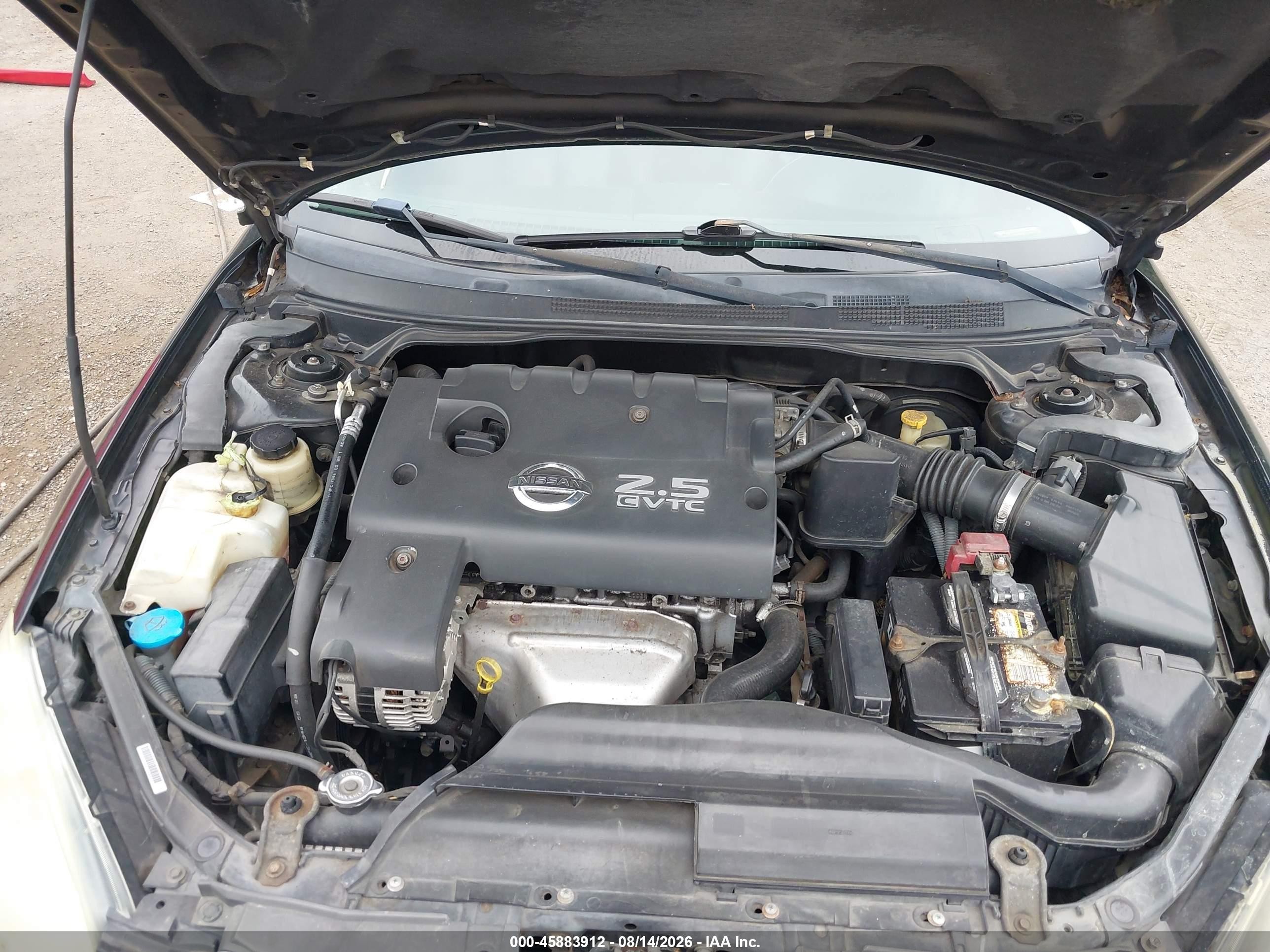 2003 Nissan Altima 2.5 Sl Черный vin: 1N4AL11D23C343260