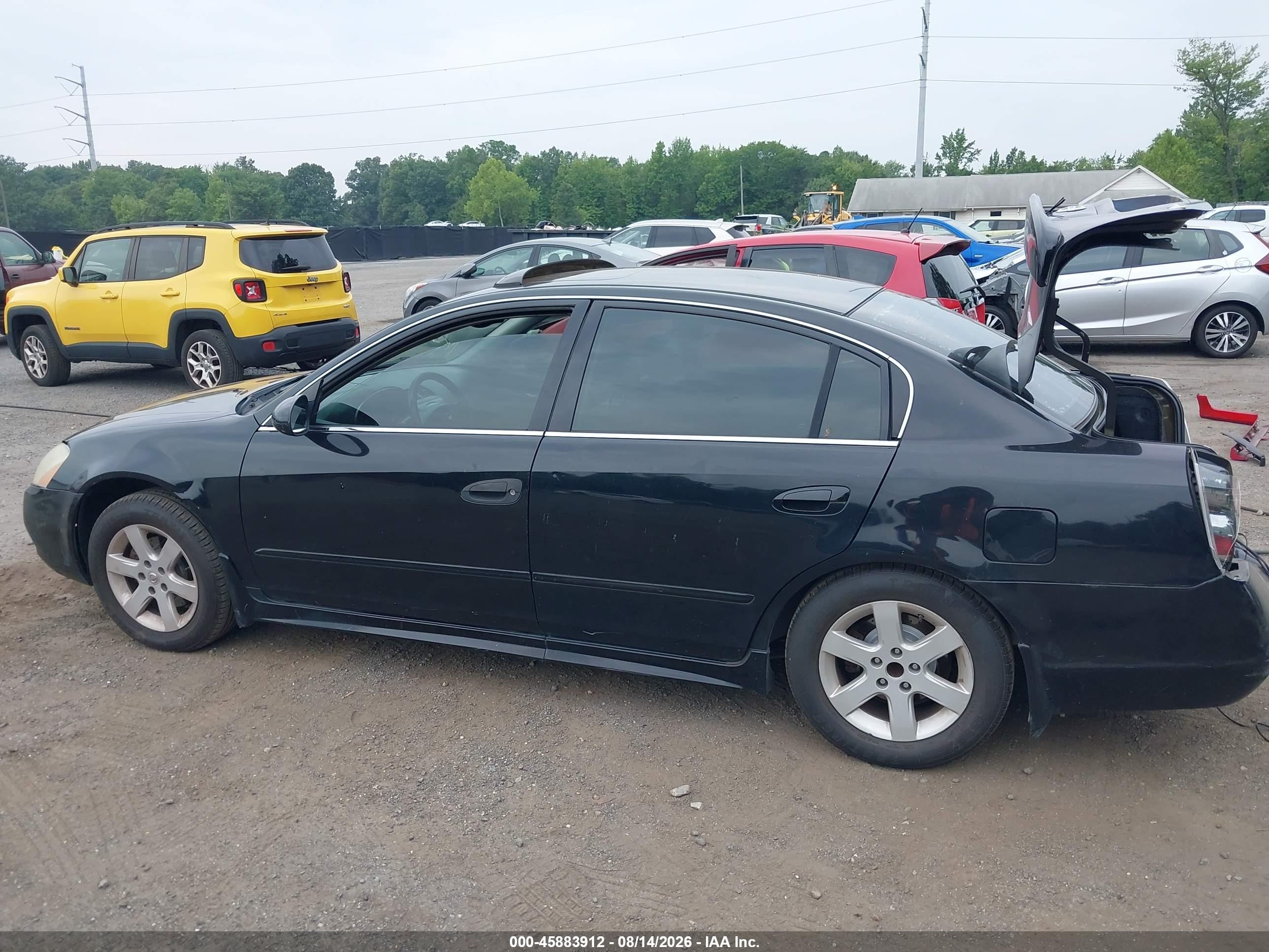 2003 Nissan Altima 2.5 Sl Черный vin: 1N4AL11D23C343260