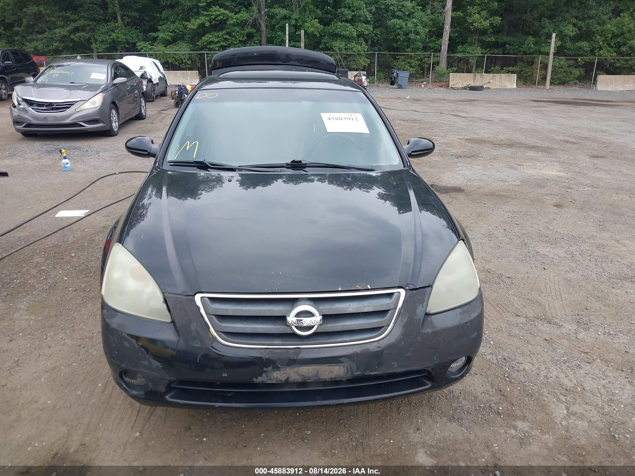 2003 Nissan Altima 2.5 Sl Черный vin: 1N4AL11D23C343260