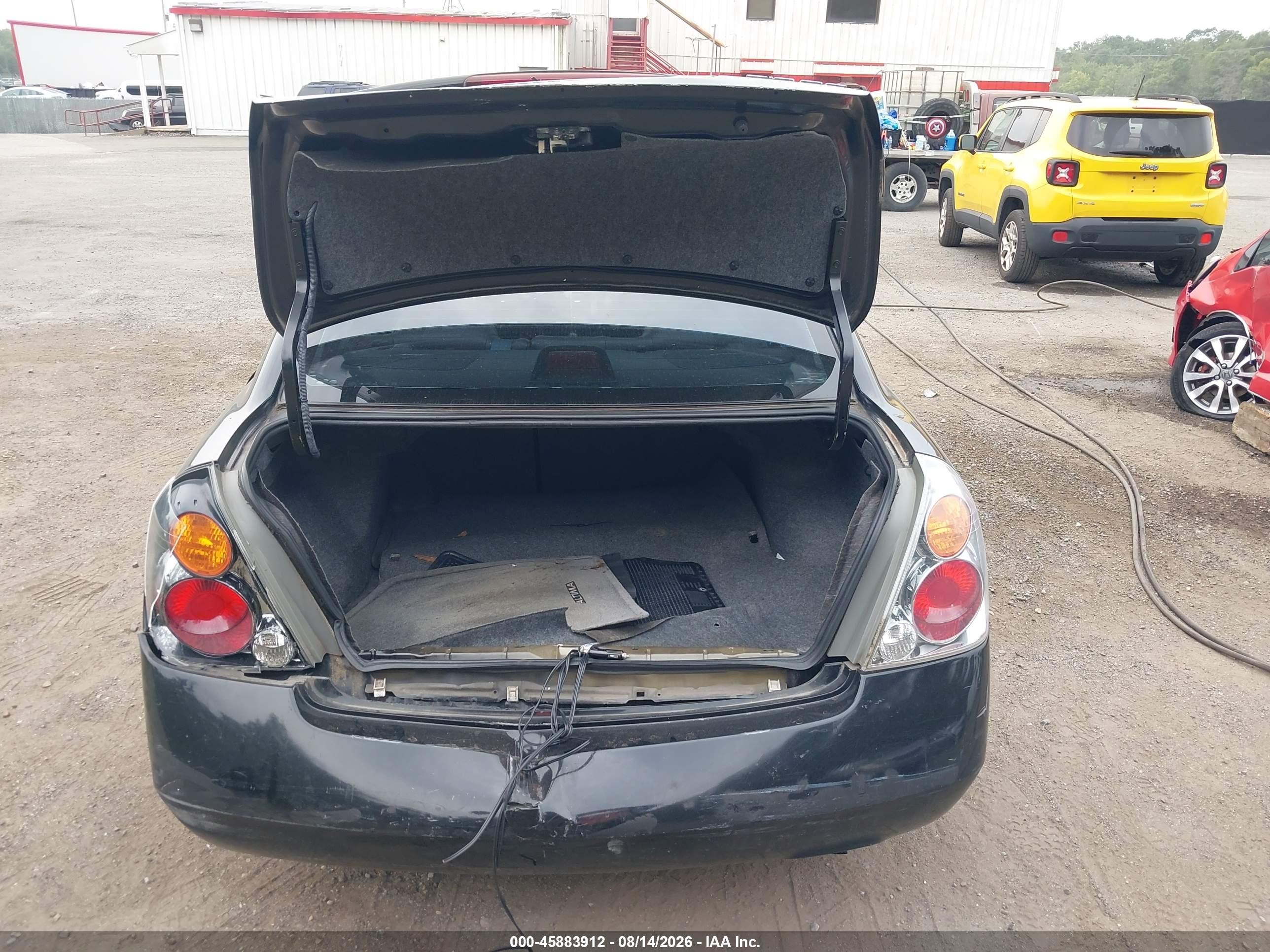 2003 Nissan Altima 2.5 Sl Черный vin: 1N4AL11D23C343260