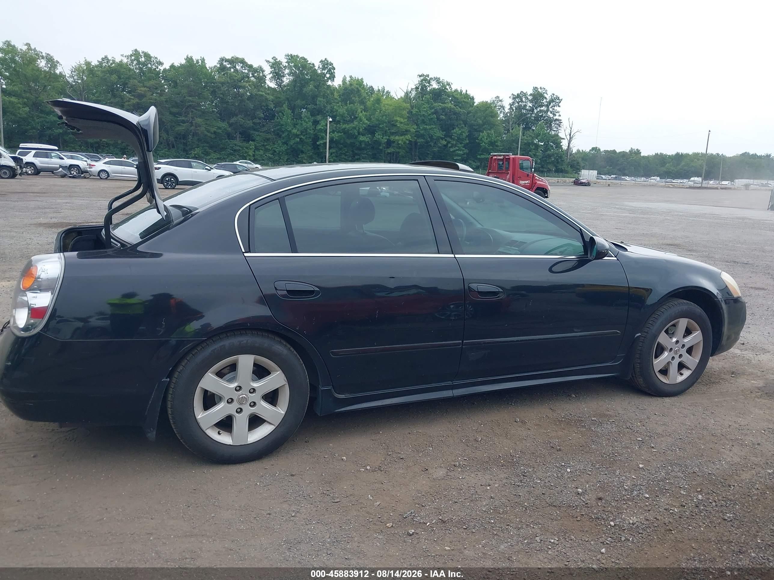 2003 Nissan Altima 2.5 Sl Черный vin: 1N4AL11D23C343260