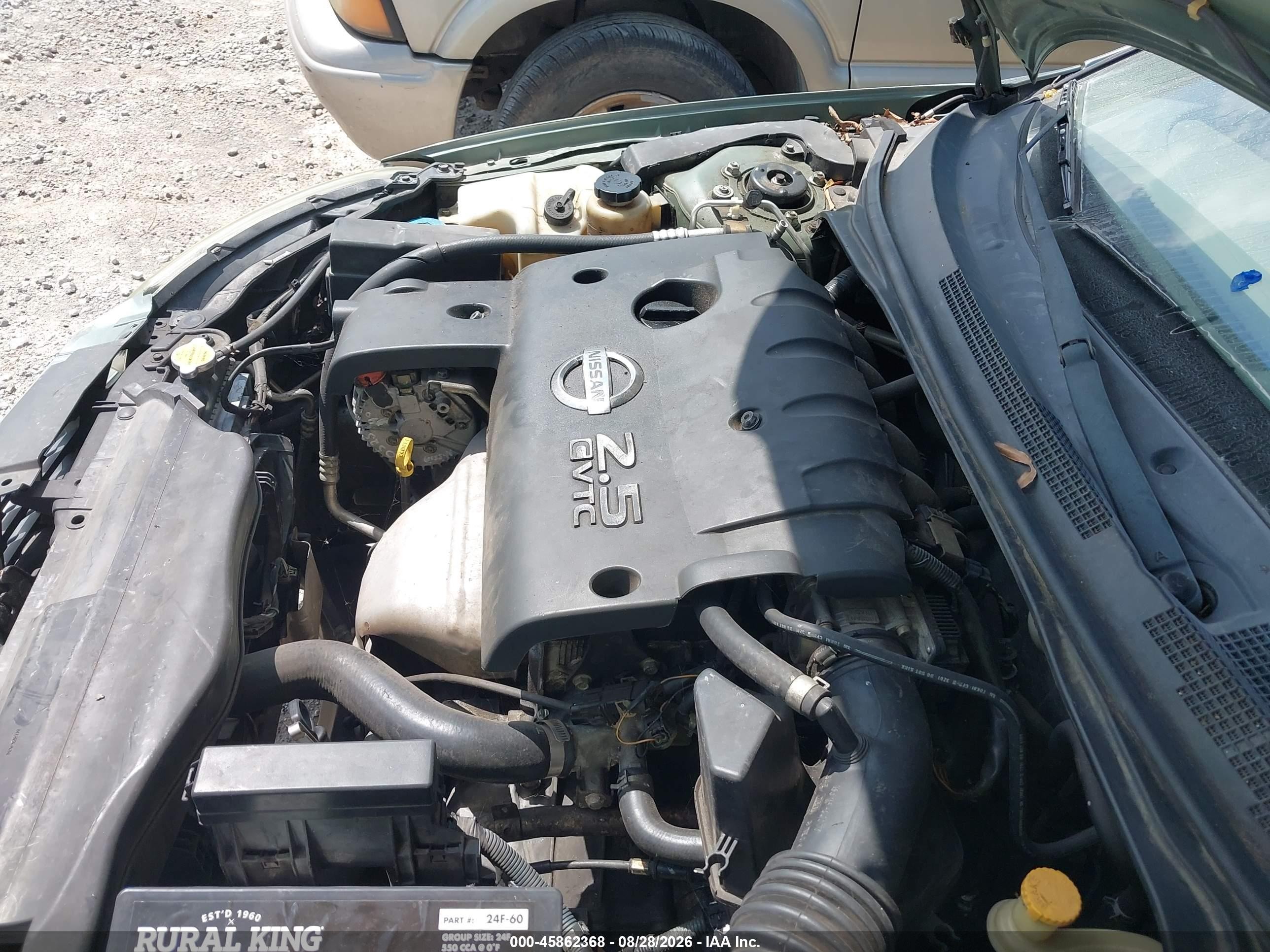 2005 Nissan Altima 2.5 S Green vin: 1N4AL11D25C140422